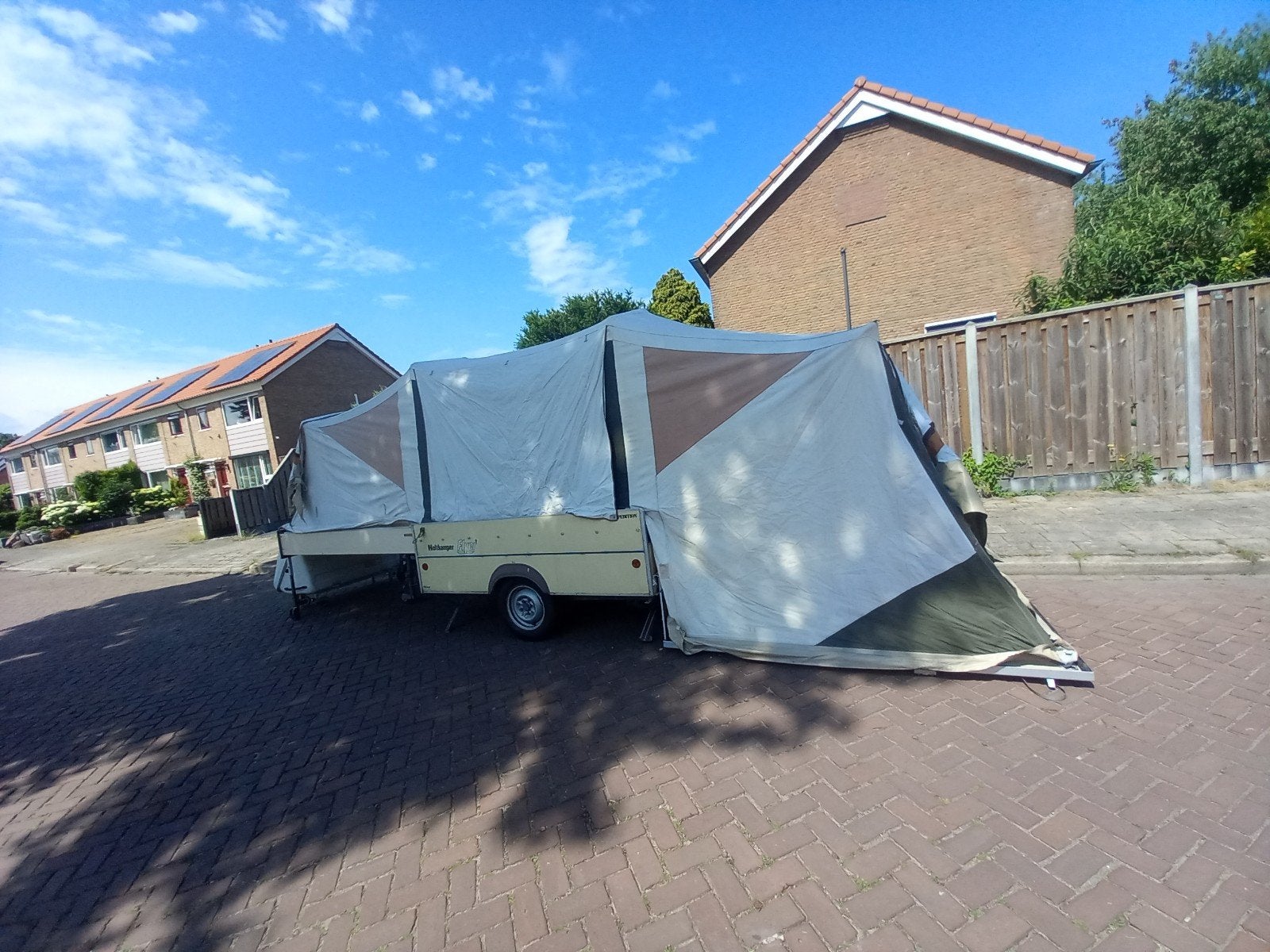 Holtkamper flyer vouwwagen, Caravans en Kamperen, Tenten, Ophalen