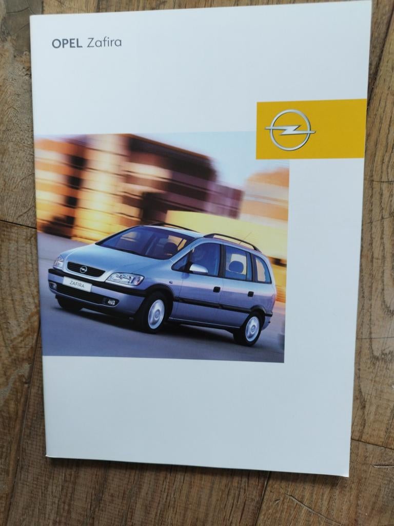 Opel Zafira brochure 2002 - Nederlands - 48 pagina's, Boeken, Auto's | Folders en Tijdschriften, Opel, Zo goed als nieuw, Opel
