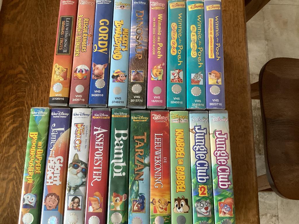 video Banden Disney, Gebruikt, Tekenfilm, Alle leeftijden, Ophalen of Verzenden
