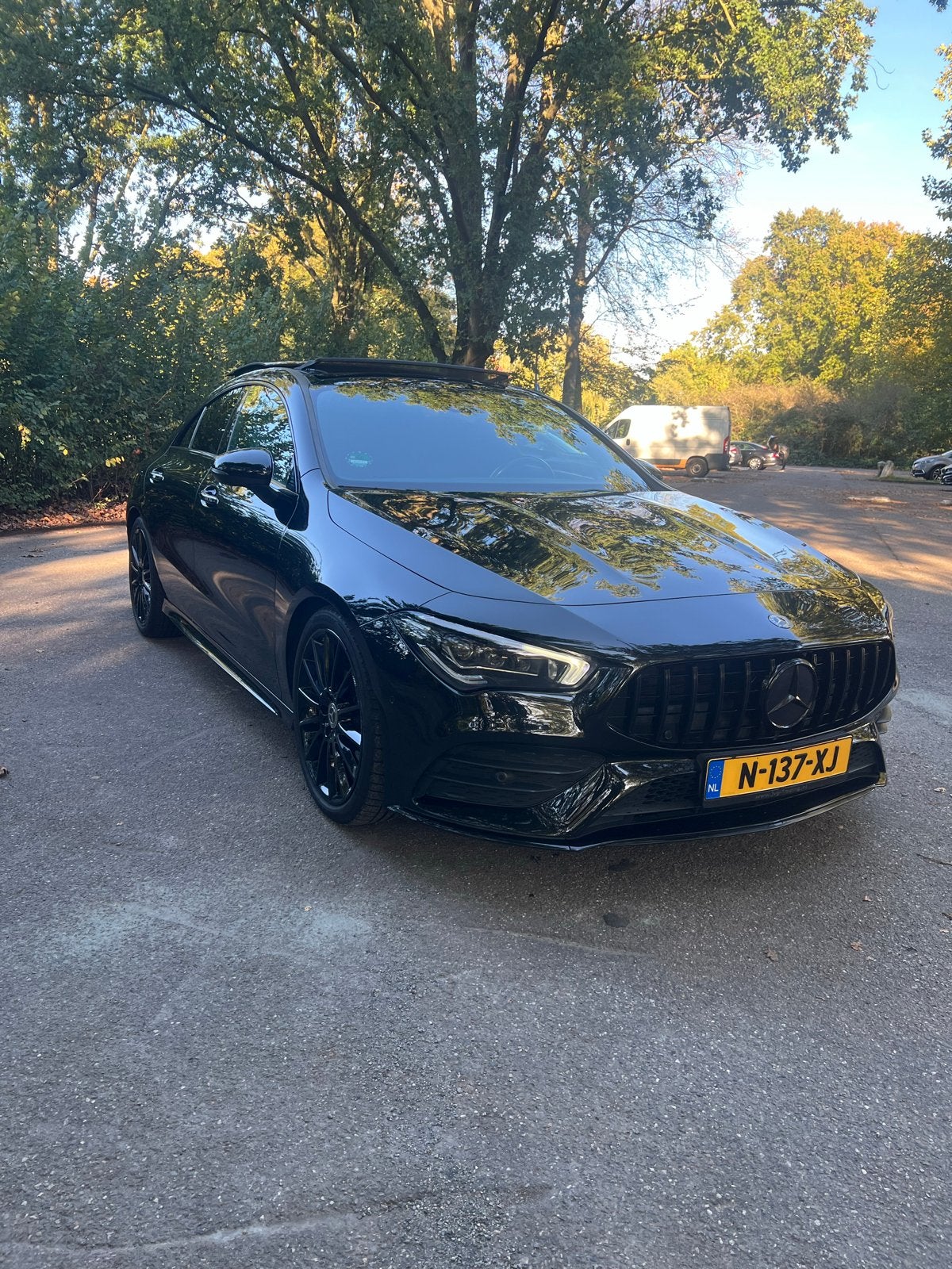 Mercedes-Benz CLA 180 AMG Pakket, CLA, 136 pk, 4 cilinders, Zwart