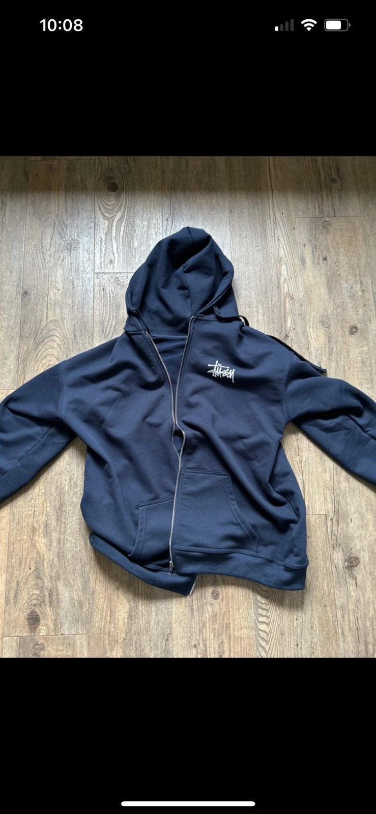 Stussy hoodie met rits, Ophalen of Verzenden, Nieuw