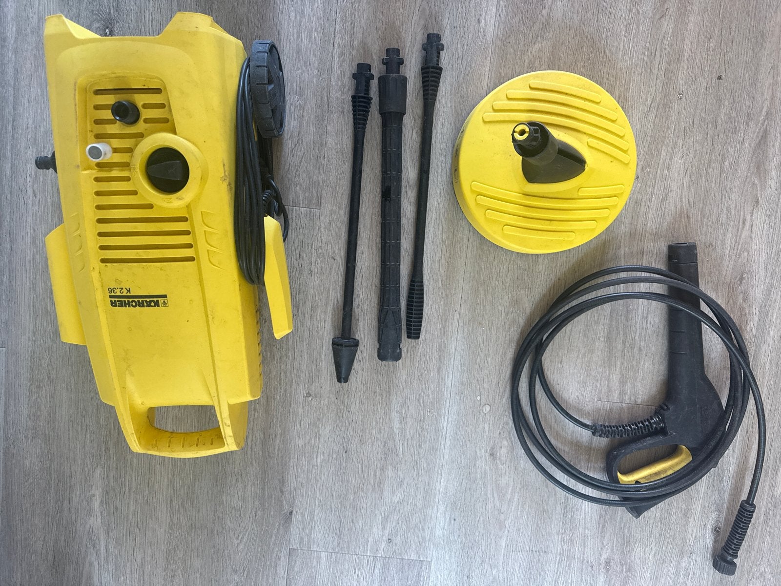 Kärcher K2.36 hogedrukreiniger met terrasreiniger, Ophalen, Zo goed als nieuw, Overige typen