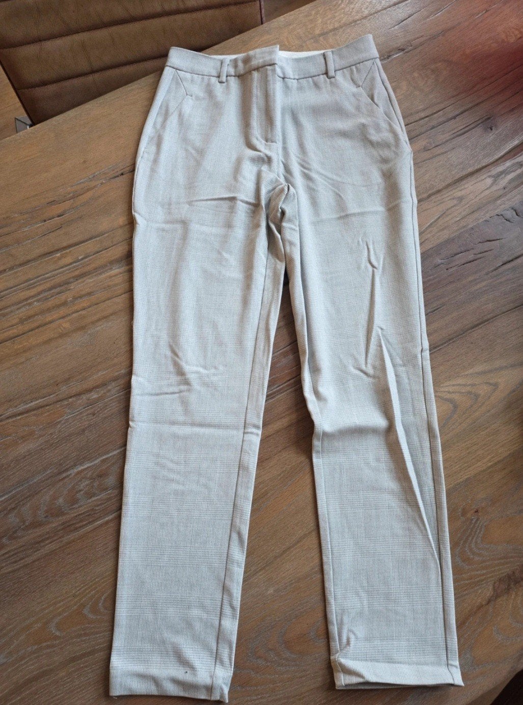Nette Five Units broek, maat 24, lichtgrijs geruit, Nieuw, Five Units, Ophalen of Verzenden, Maat 34 (XS) of kleiner
