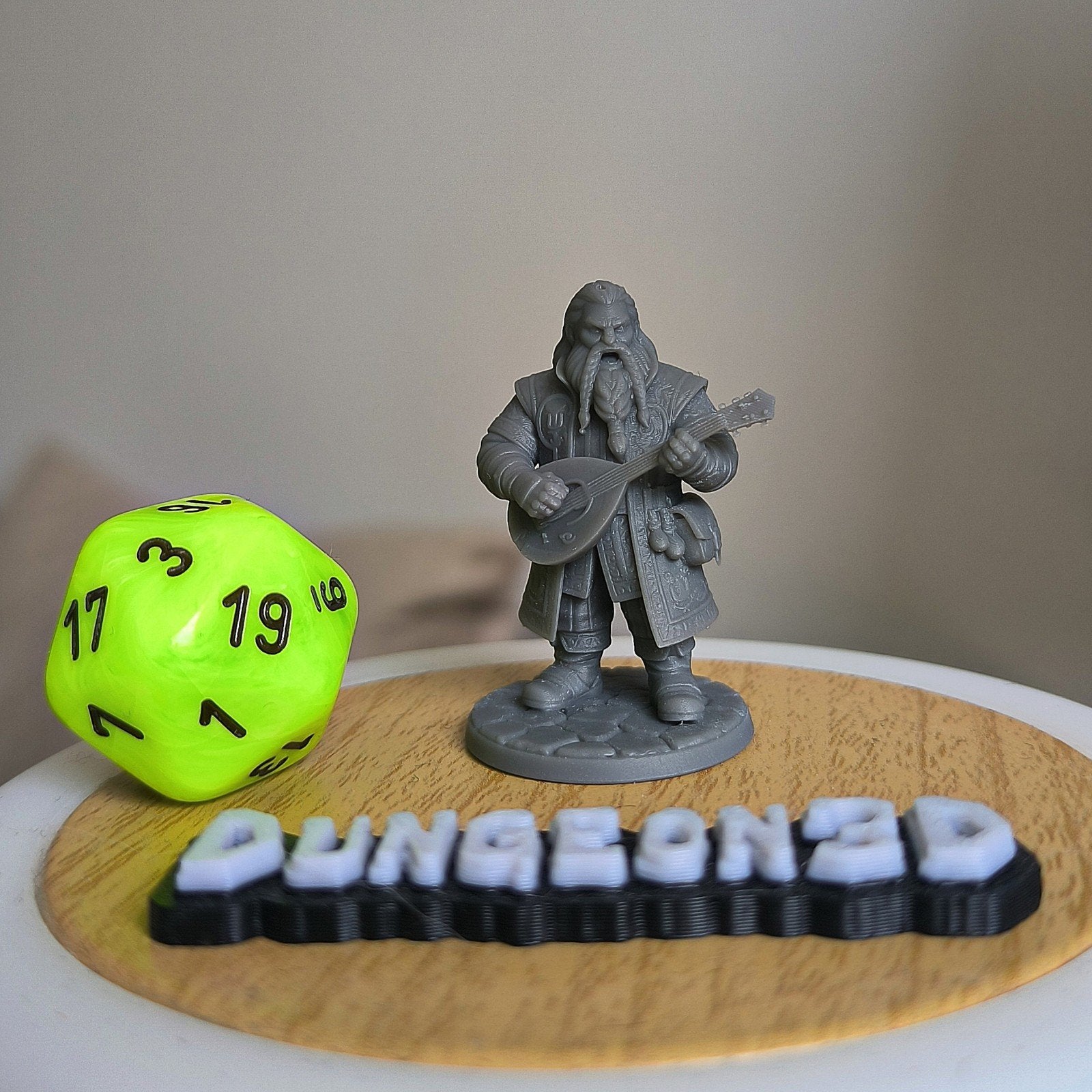 Dungeons & Dragons, D&D, HQ Dwarf Bard, Ophalen of Verzenden, Overige soorten