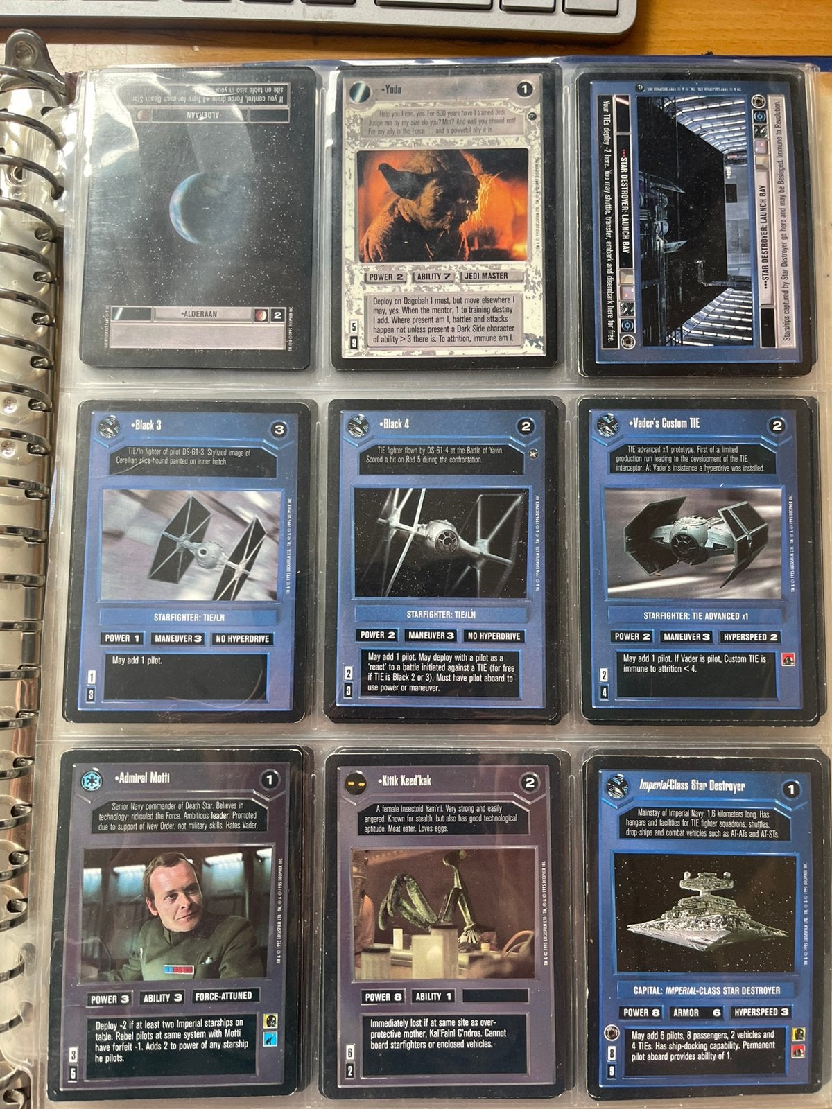 Star Wars CCG speelkaarten, Verzamelen, Star Wars, Ophalen of Verzenden, Zo goed als nieuw, Spel