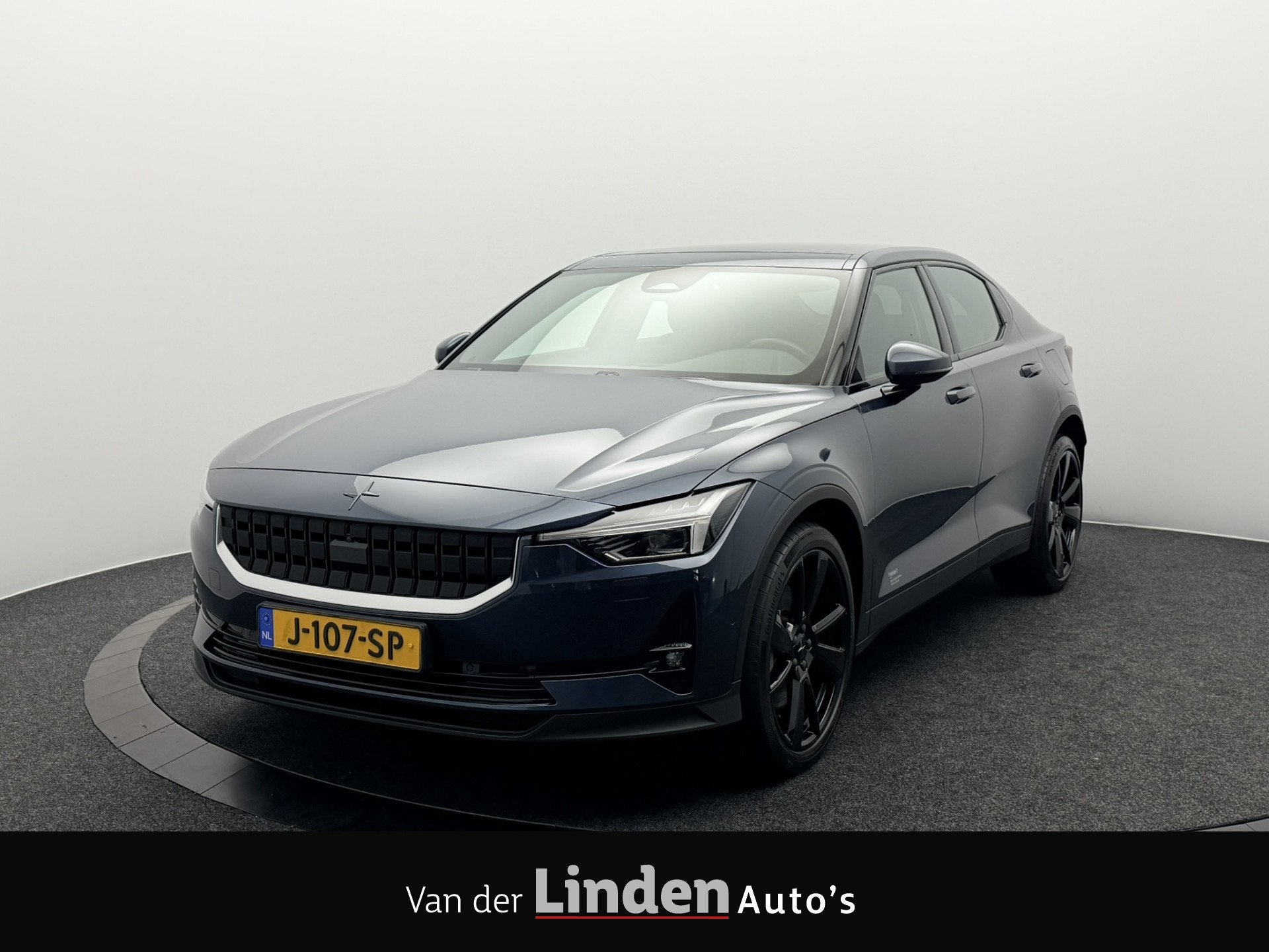 Polestar 2 Long Range Dual Motor Launch Edition 78kWh SOH 94, Polestar 2, Stof, Gebruikt, Zwart