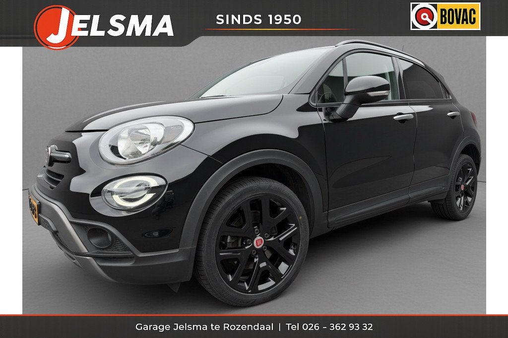Fiat 500X Cross 1.3 FireFly Turbo 150pk Aut. 18inch | U-conn, Auto's, Fiat, Stof, 4 cilinders, 150 pk, 500X