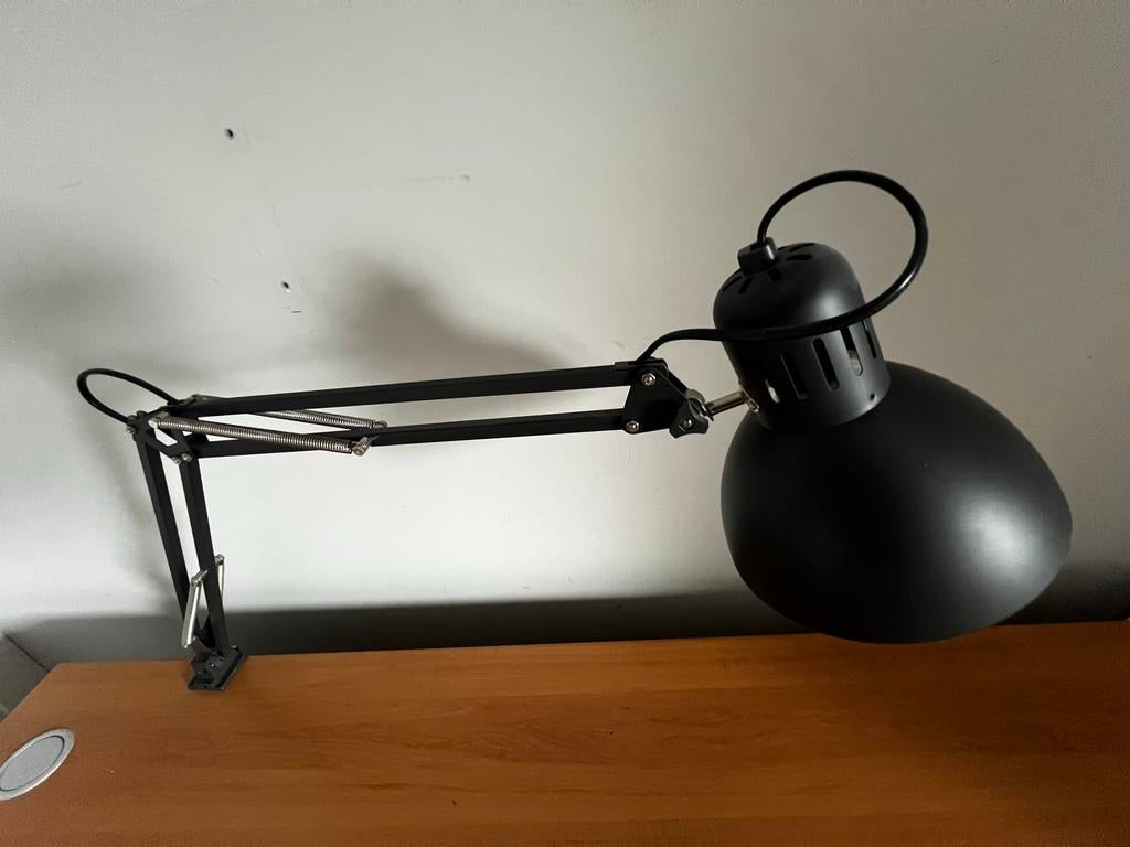 IKEA bureaulamp Tertial donkergrijs, Huis en Inrichting, Ophalen, Gebruikt, Metaal, Minder dan 50 cm