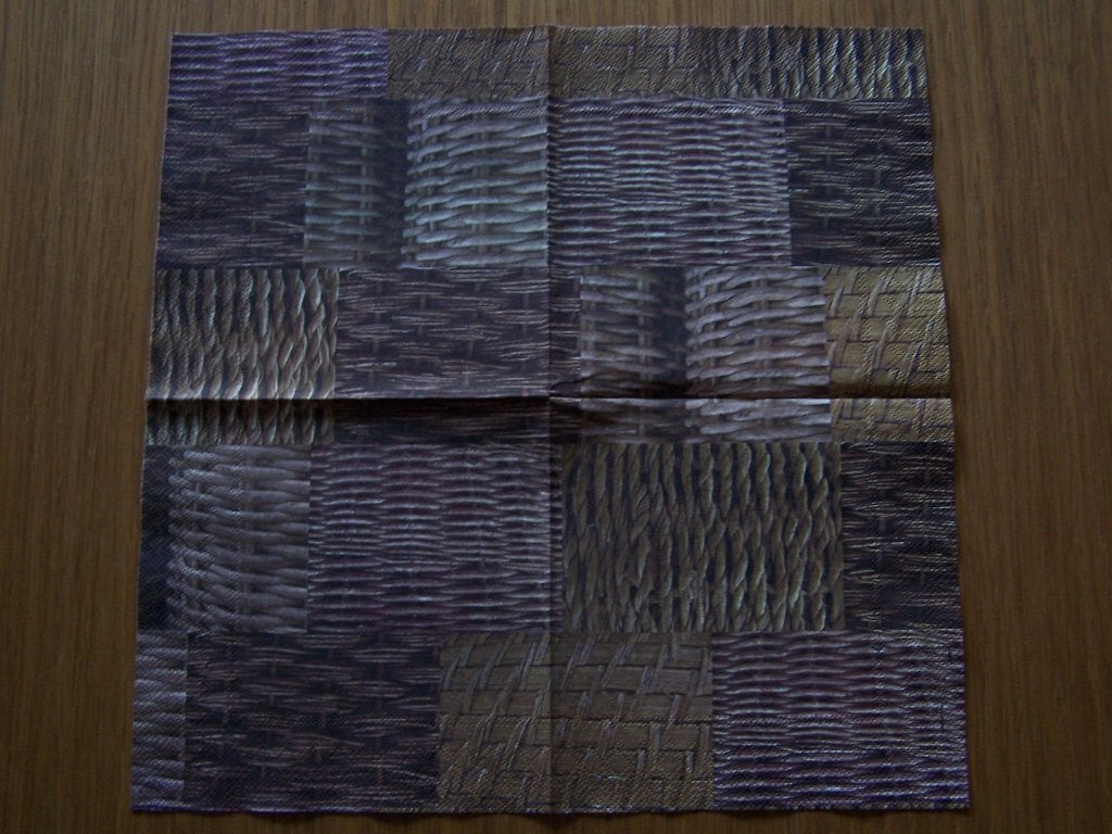 Servetten per stuk nr.17 (RIETEN VLECHTWERK), Hobby en Vrije tijd, Overige thema's, Nieuw, Ophalen of Verzenden, Papier of Karton