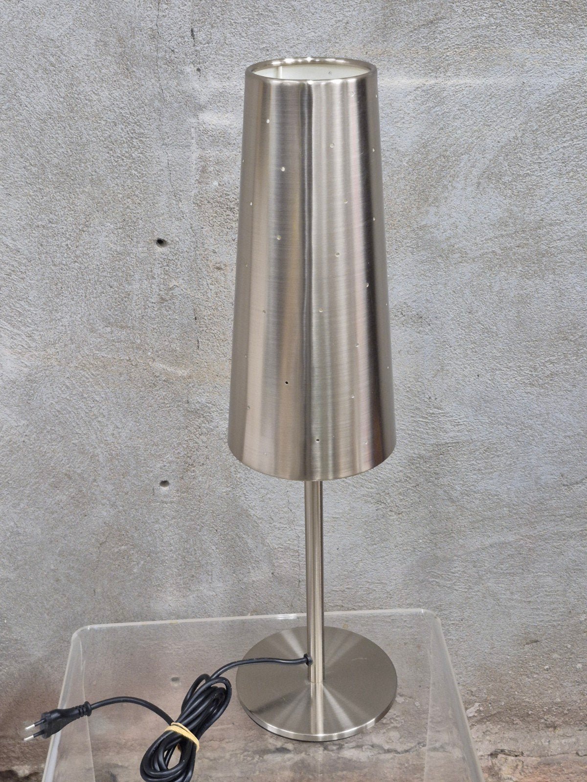 Ikea tallvik b0807 lamp metaal netjes 60 cm, Gebruikt, Vintage, 60 cm, Ophalen of Verzenden