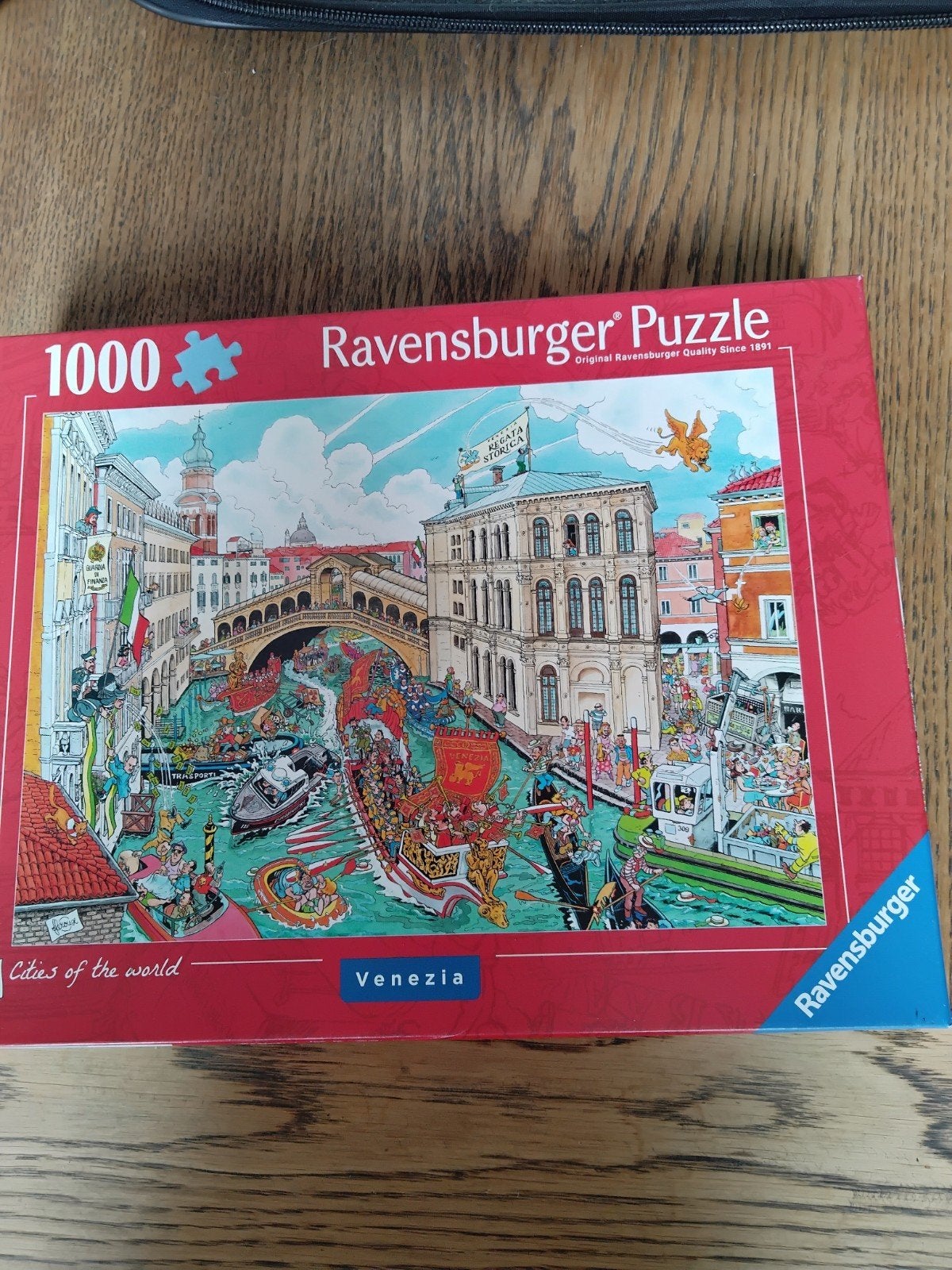 Ravensburger Legpuzzel- Cities of the World: V, Hobby en Vrije tijd, Denksport en Puzzels, Ophalen of Verzenden, 500 t/m 1500 stukjes