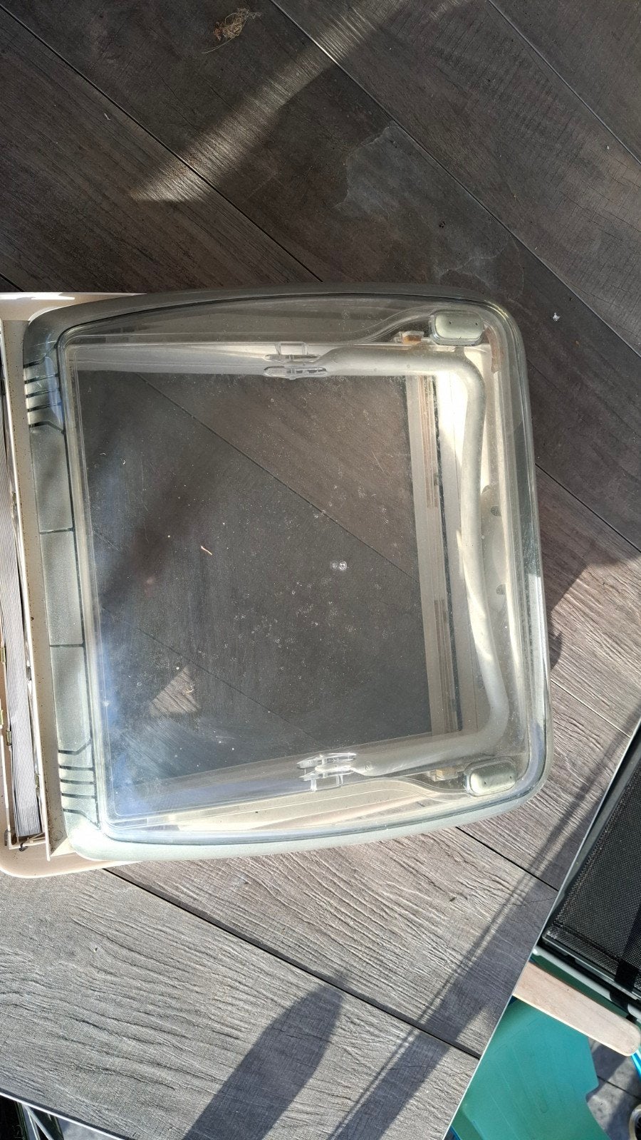 Dakluik camper/caravan met hor en verduistering, Ophalen of Verzenden, Gebruikt