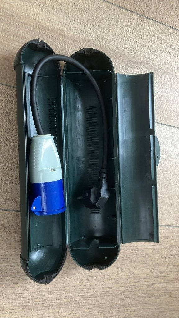 E/F CEE verloopkabel, Ophalen, Zo goed als nieuw