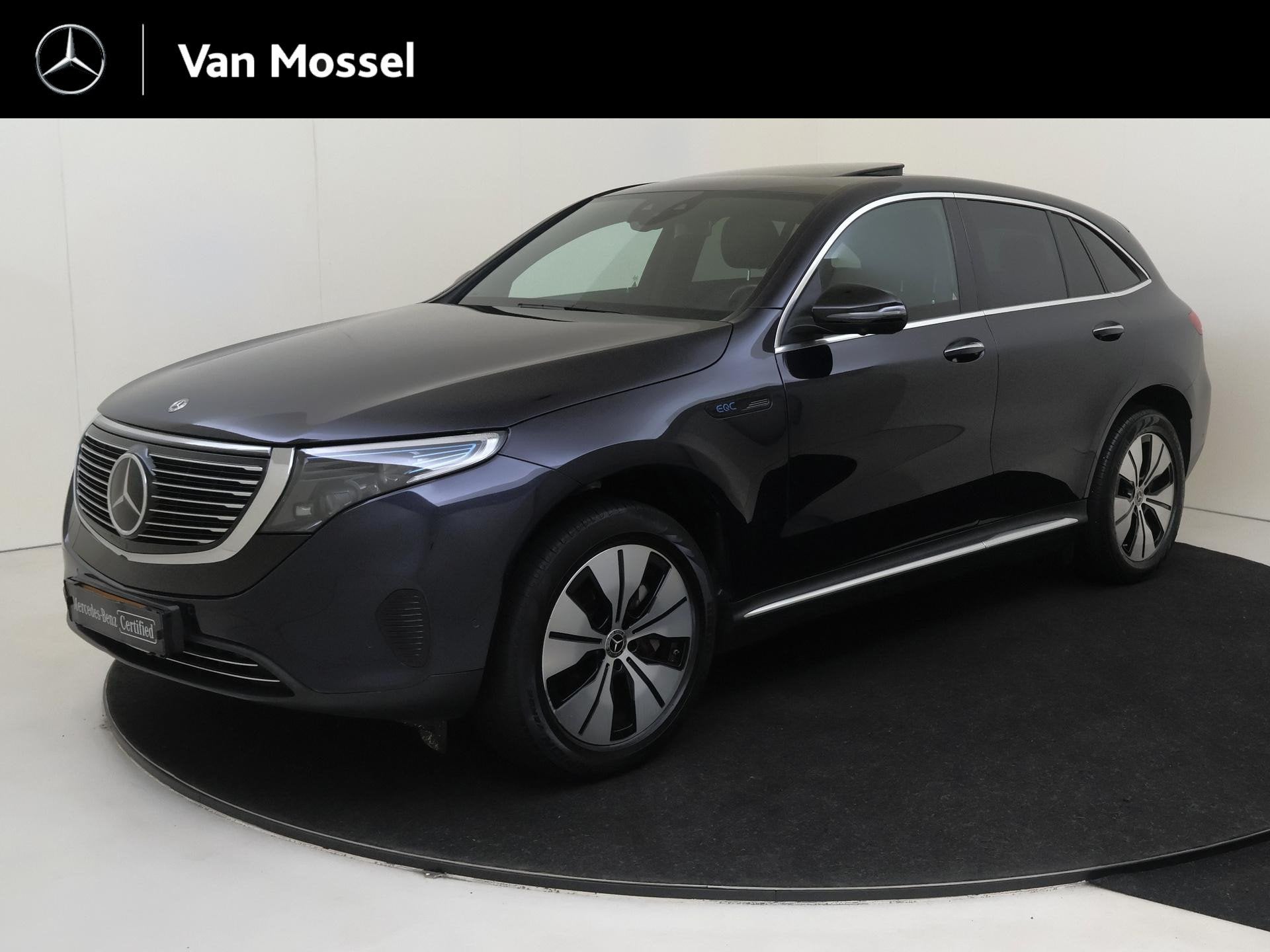 Mercedes-Benz EQC 400 4MATIC Premium Plus 80 kWh, Automaat, Automatische klimaatregeling, 80 kWh, Blauw