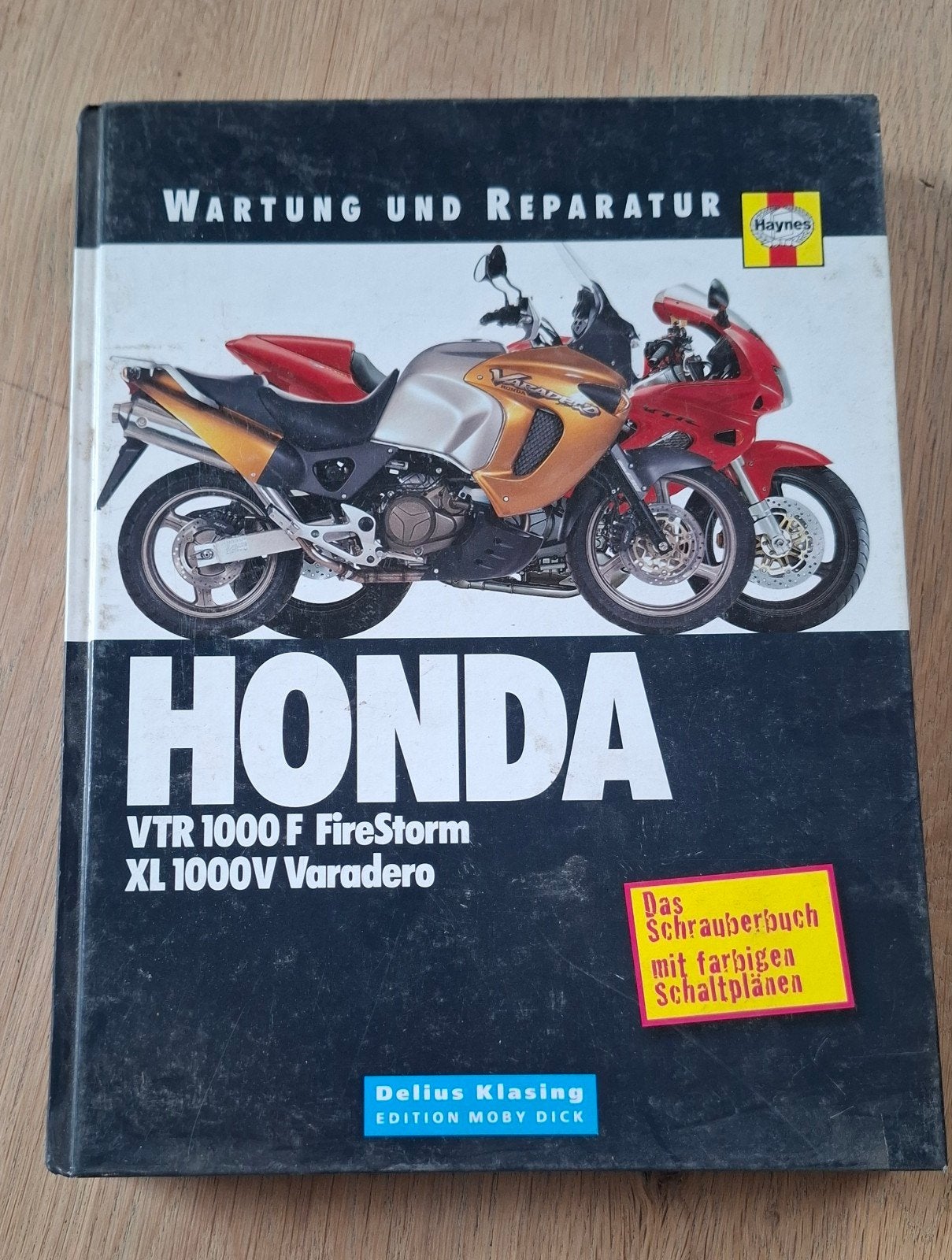 Honda FireStorm - Varadero Werkplaatshandboek, Gelezen, Honda, Delius Klasing, Ophalen of Verzenden