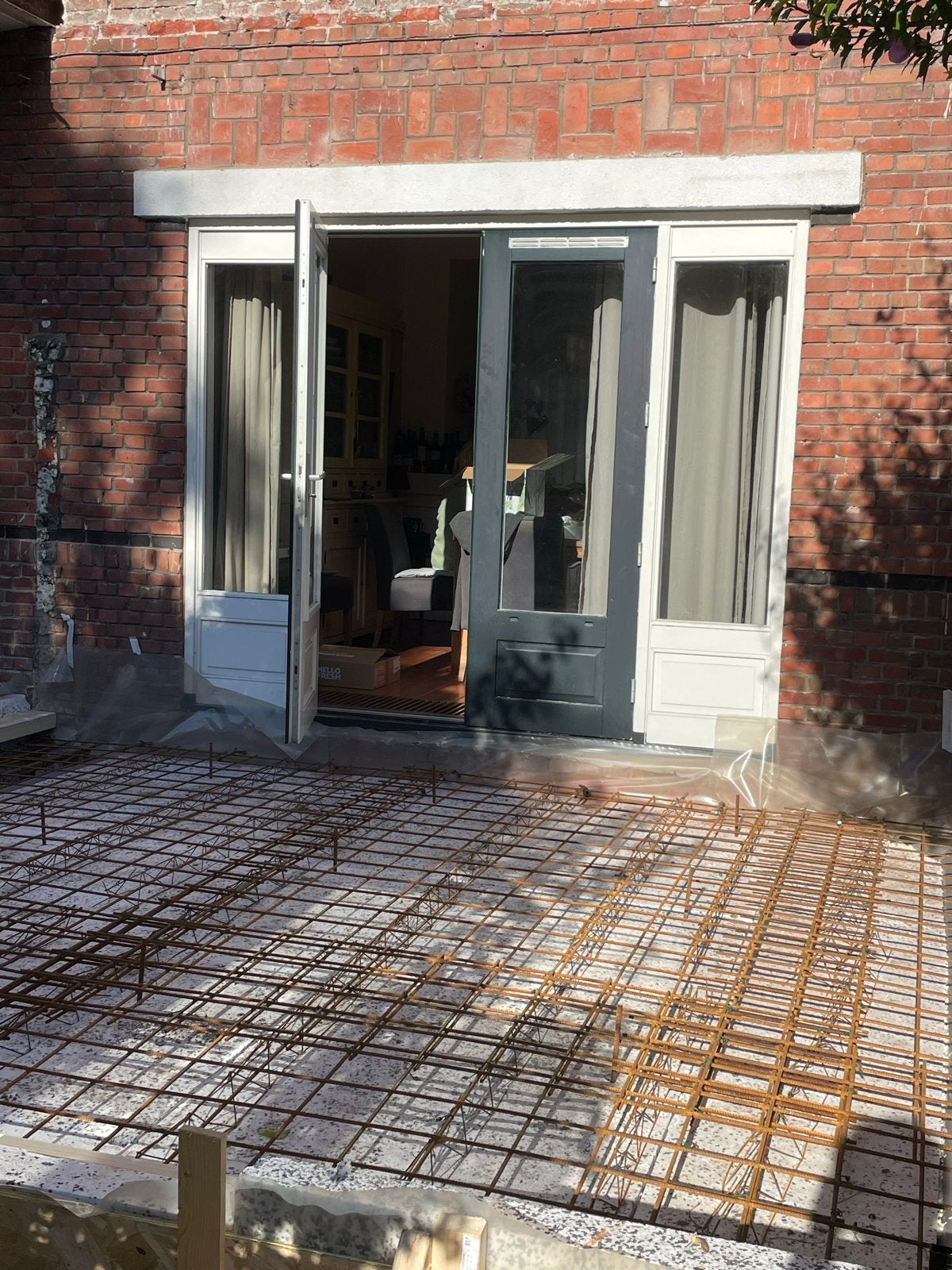 Mooie openslaande deuren, Ophalen, Gebruikt, Buitendeur, Hout