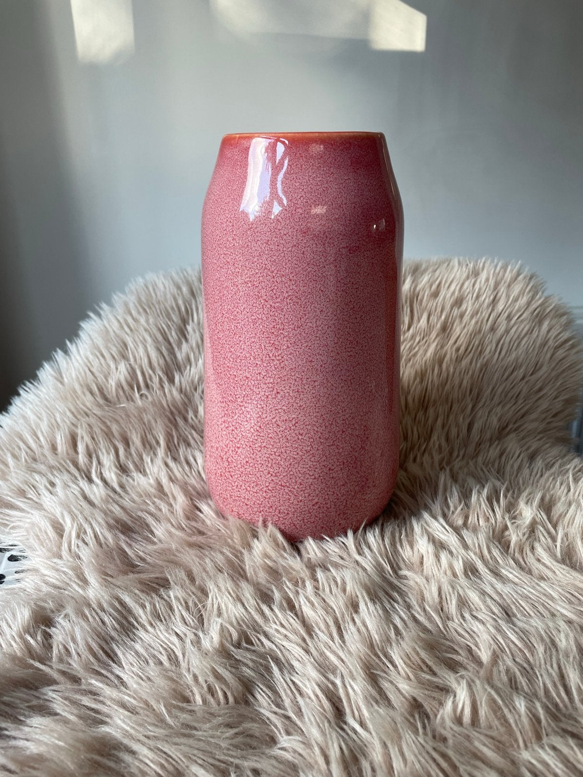 Hema Keramische Vaas Roze - Grote Maat, Ophalen of Verzenden