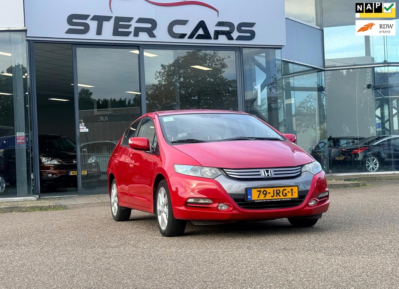 Honda Insight 1.3 Elegance|Automaat|Airco|P Sensor|Cruise Co, Auto's, Gebruikt, 4 cilinders, Bedrijf, Hybride Elektrisch/Benzine