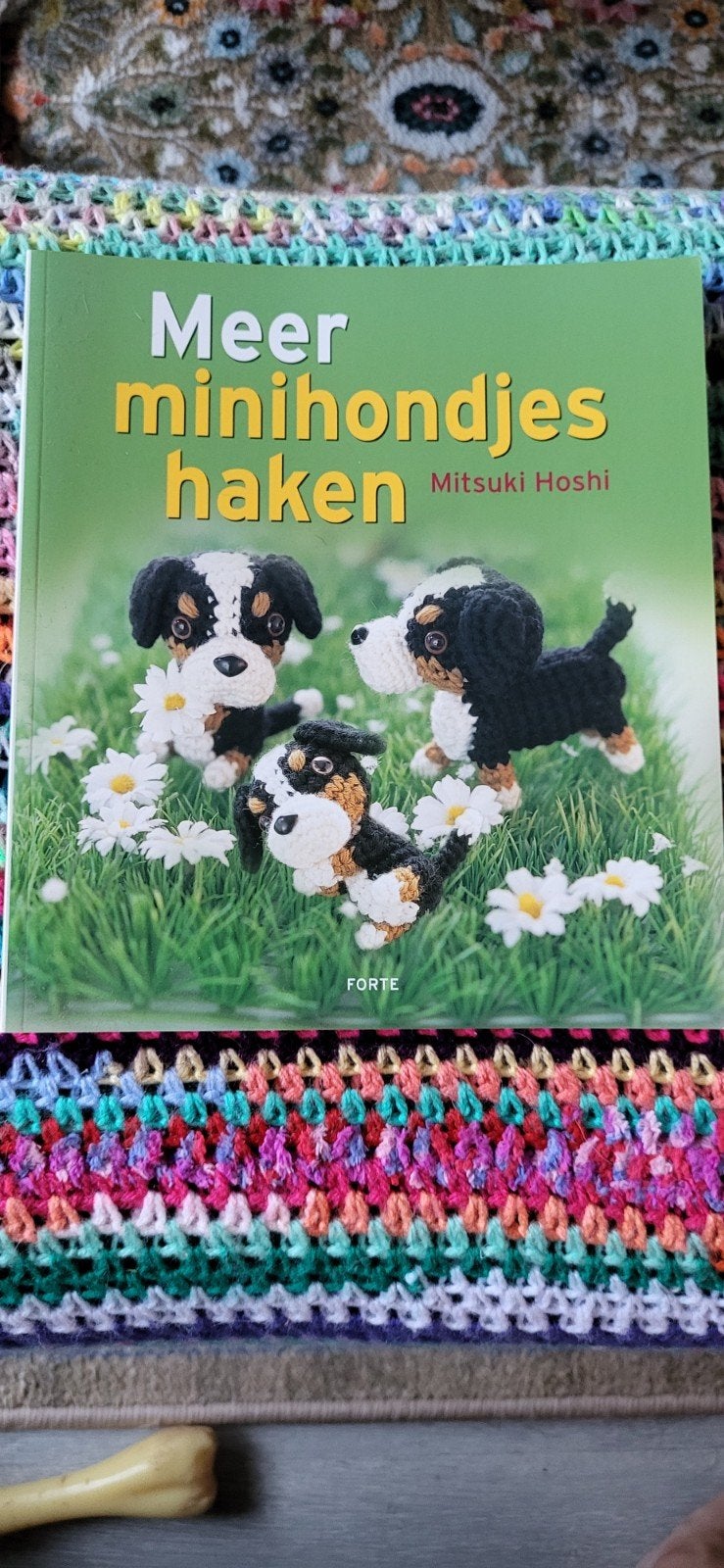 Meer minihondjes haken - Mitsuki Hoshi, Ophalen of Verzenden, Zo goed als nieuw, Breien en Haken, Mitsuki Hoshi