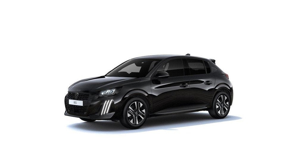 Peugeot 208 1.2 Hybrid 110 e-DCS6 Allure | Uit voorraad leve, Auto's, Peugeot, Euro 6, 1199 cc, Leder en Stof, Zwart