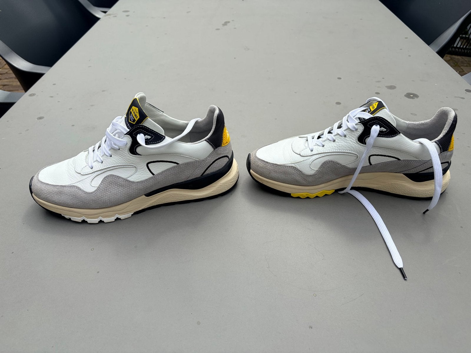 Floris van Bommel De Treener Team Visma Sneakers, Ophalen of Verzenden, Nieuw, Wit, Sneakers of Gympen