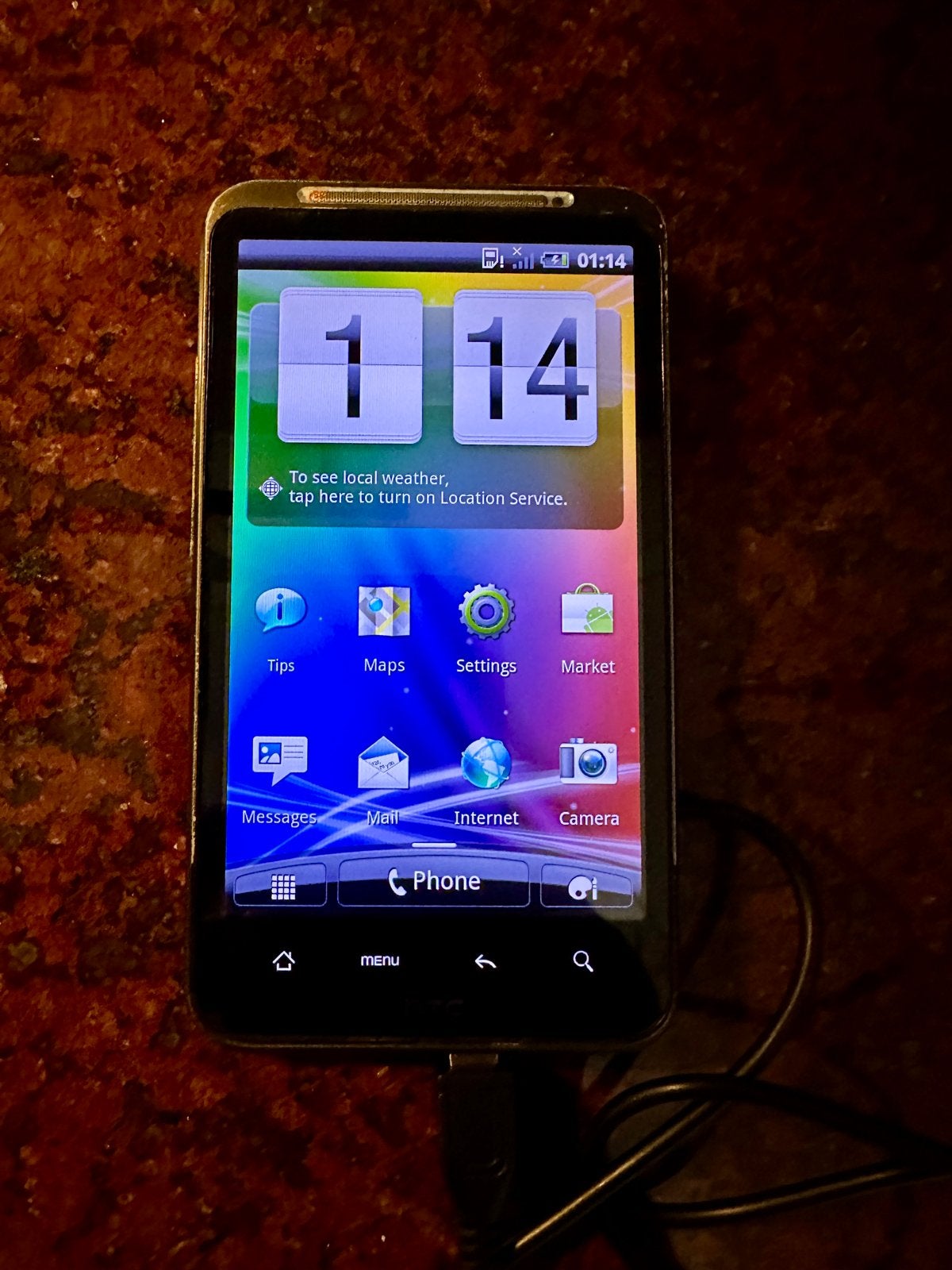 HTC Desire HD, Telecommunicatie, HTC, Gebruikt, Zwart, Ophalen of Verzenden