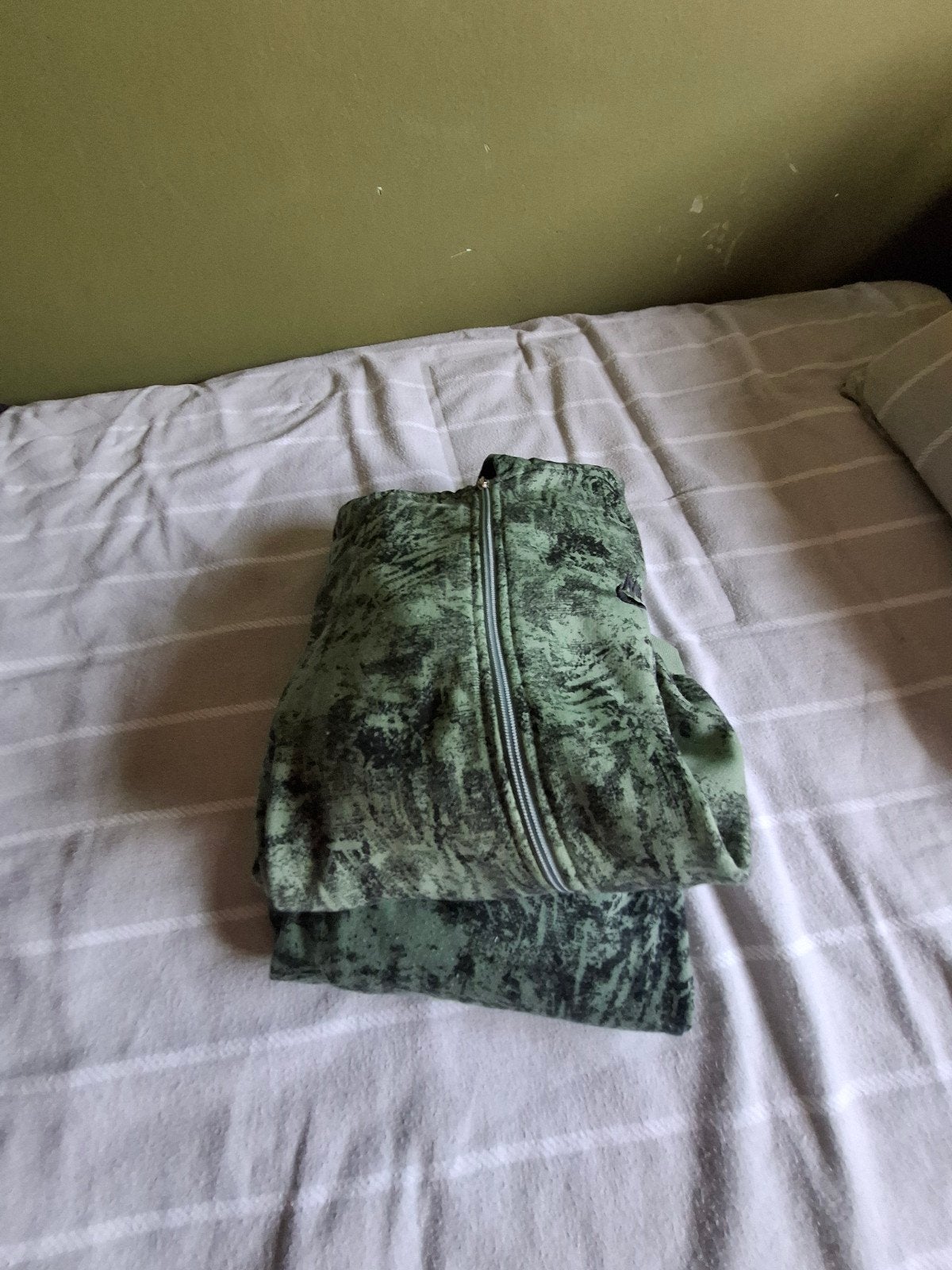 Groen vest met broek maat M, Ophalen of Verzenden, Gedragen, Groen