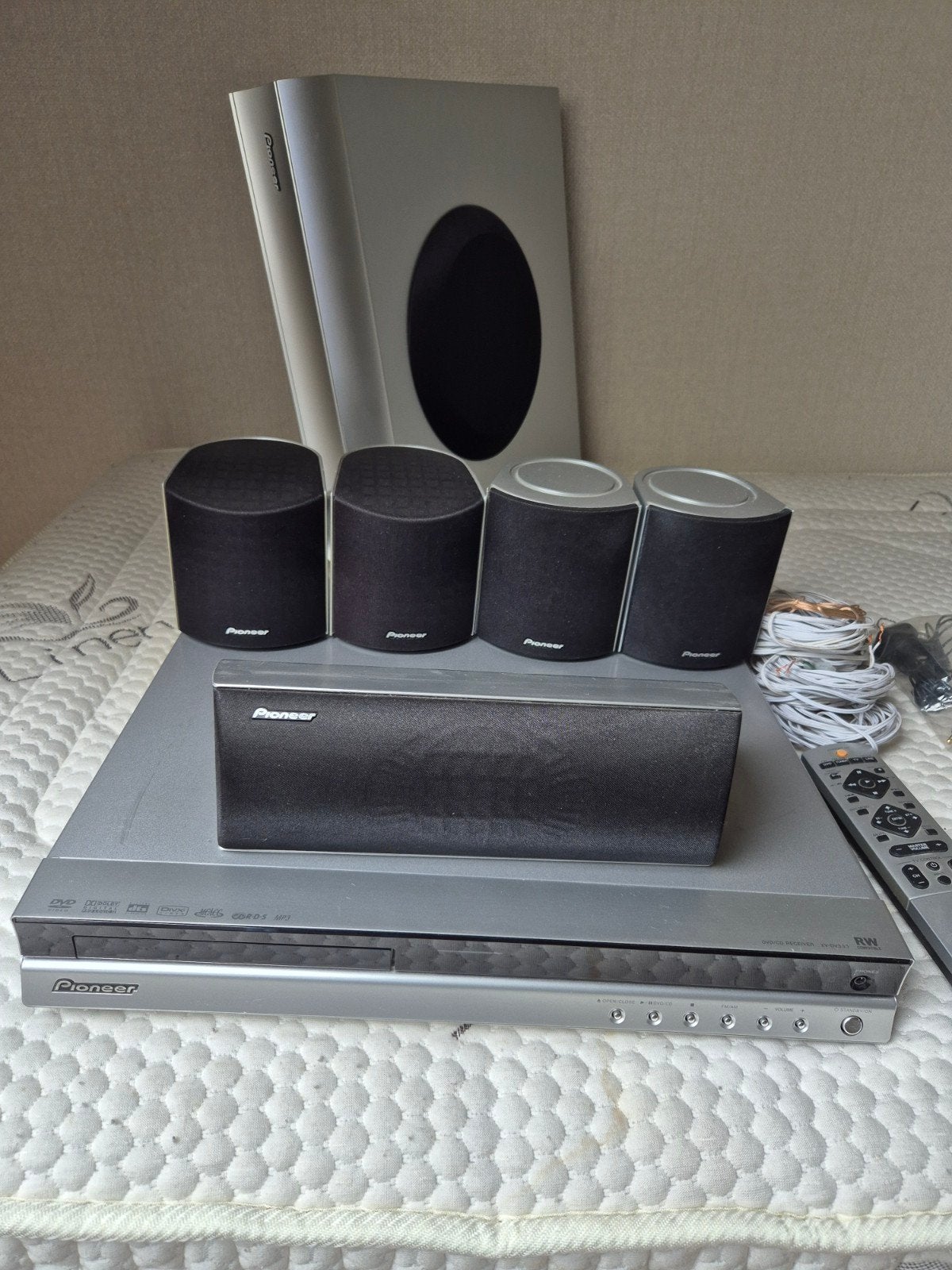 Pioneer XV-DV333 DVD/CD Receiver Home Cinema Set, Audio, Tv en Foto, Home Cinema-sets, Ophalen of Verzenden, Zo goed als nieuw