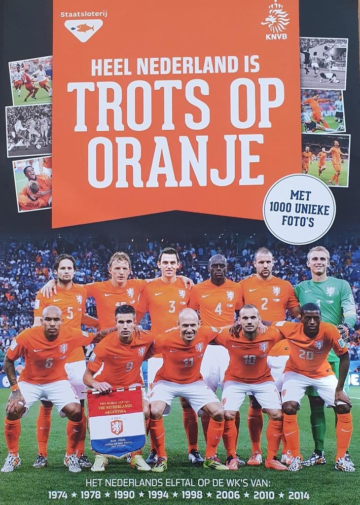Heel Nederland is trots op oranje met 1000 unieke foto's, Ophalen of Verzenden, Zo goed als nieuw, Balsport