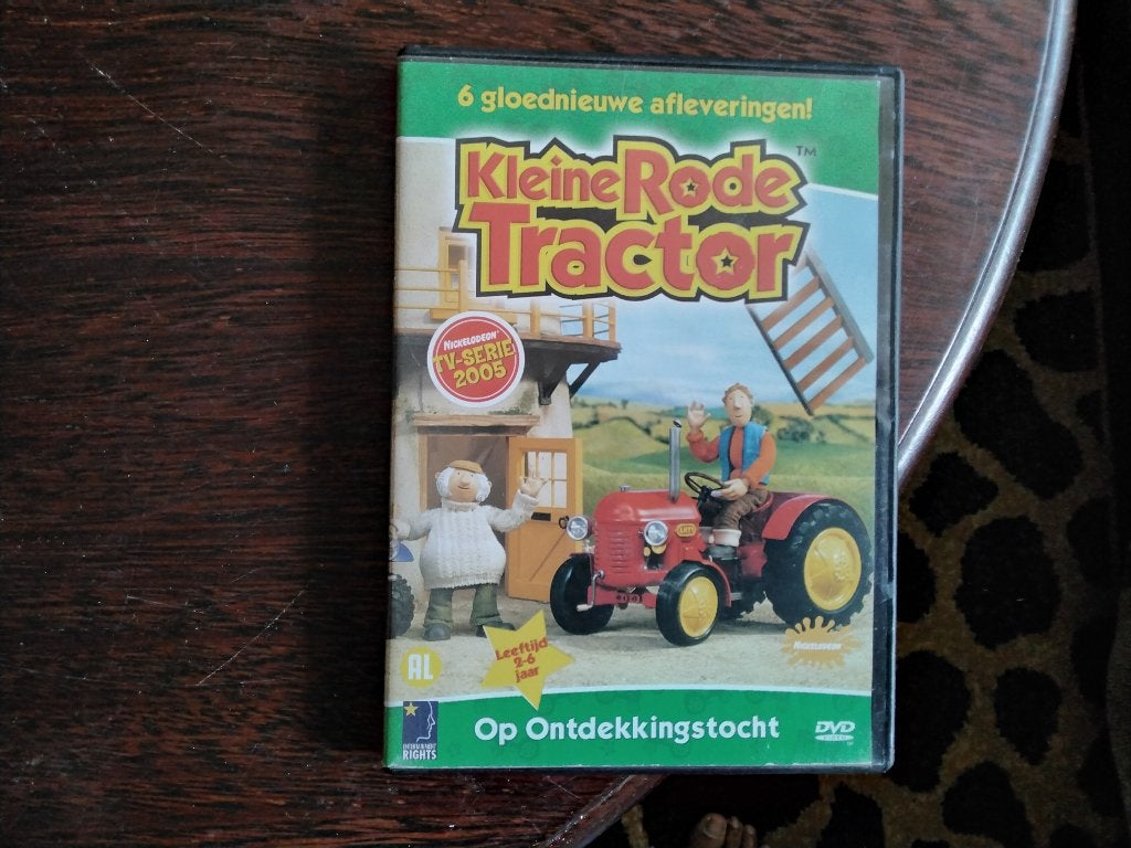 Kleine rode tractor op ontdekkingstocht, origineel, Avontuur, Alle leeftijden, Zo goed als nieuw, Film