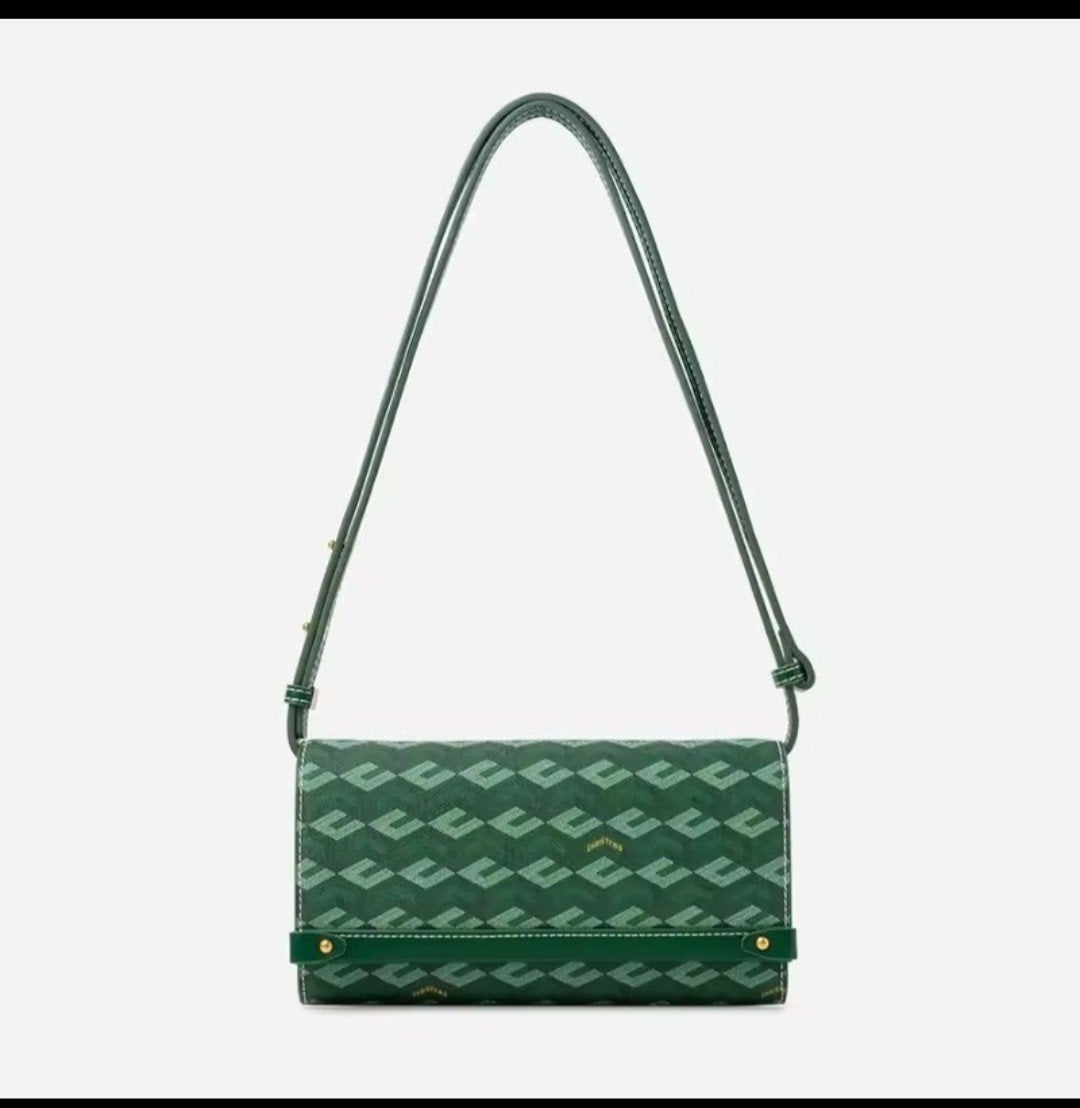 Goyard Schoudertasje - Groen, Ophalen of Verzenden