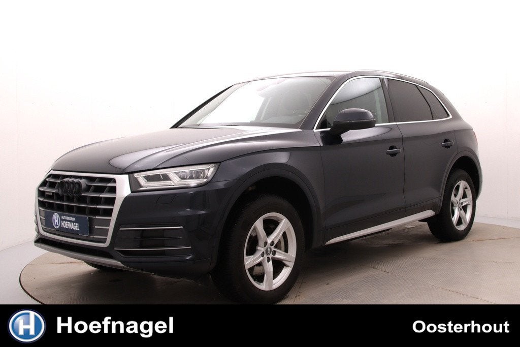 Audi Q5 2.0 TFSI quattro Sport | 252 PK | 2400 kg trekgewich, Auto's, Audi, Automaat, Gebruikt, Zwart, 4 cilinders