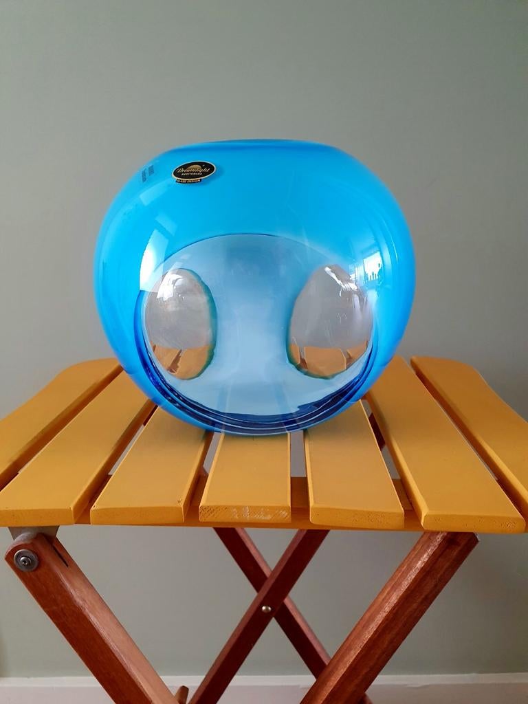 Dreamlight Mediterana Glass Design., Huis en Inrichting, Ophalen of Verzenden, Blauw, Glas