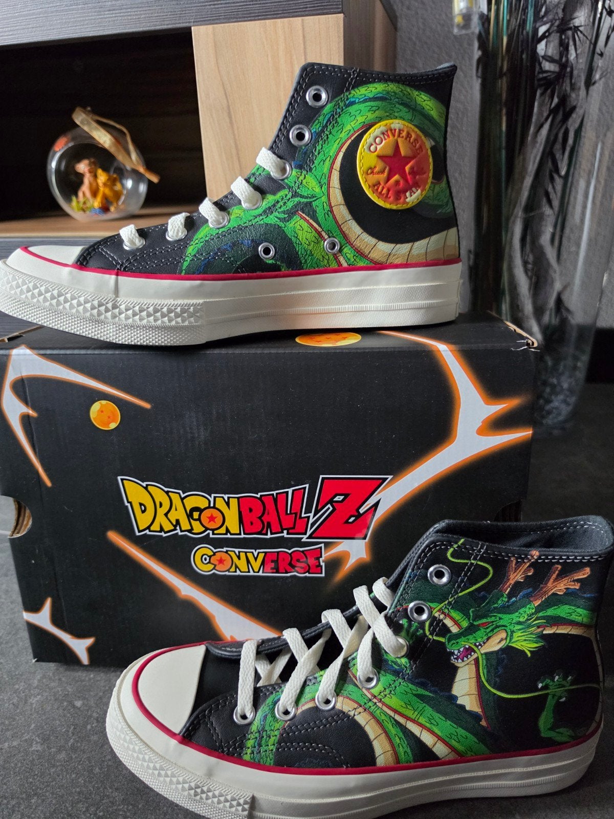 Limited Edition Dragon Ball Z Converse Sneakers, Zwart, Nieuw, Converse, Ophalen of Verzenden