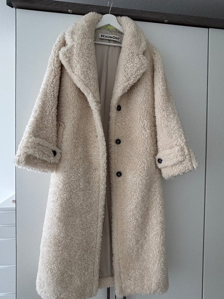 Beaumont teddy jas - Zo goed als nieuw, Kleding | Dames, Beige, Beaumont, Zo goed als nieuw, Ophalen