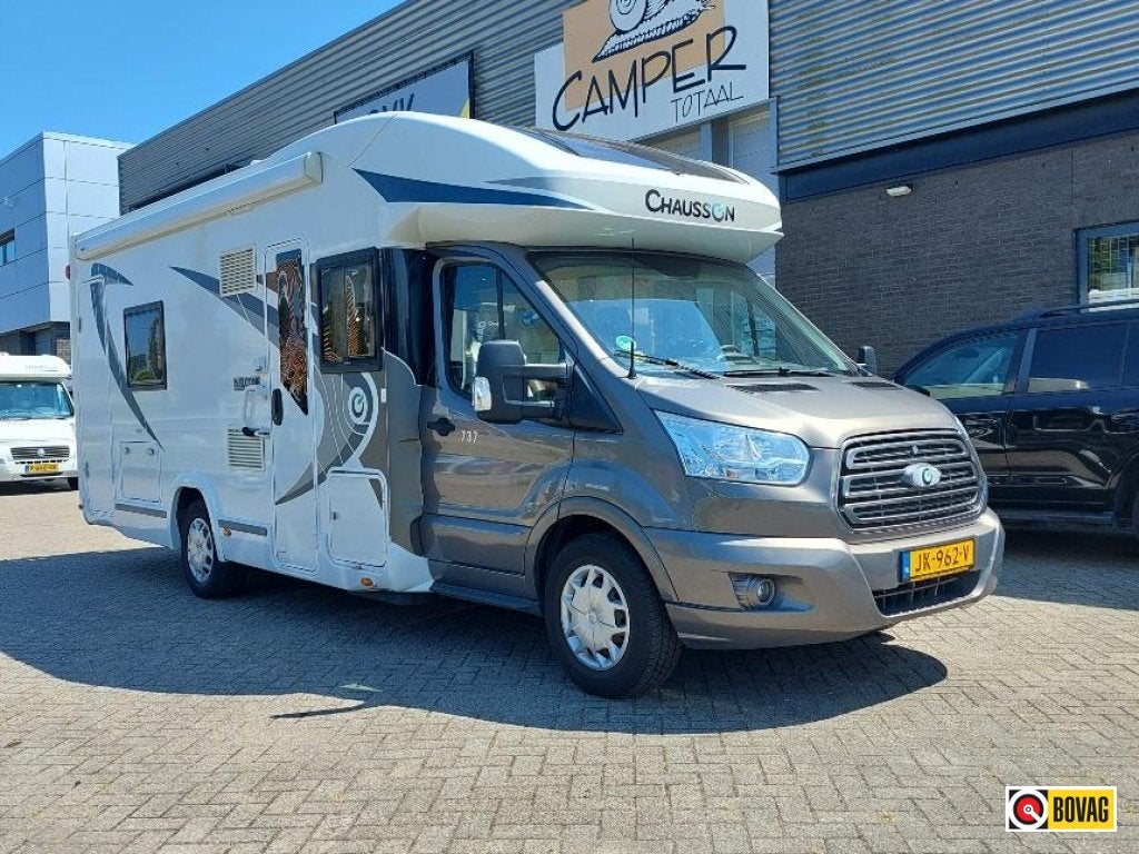 Chausson Welcome 737, Ringverwarming, Ford, Koelkast, Luifel
