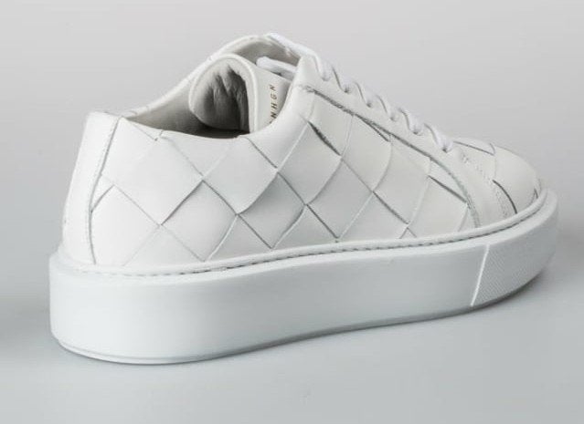 Witte gevlochten leren sneakers Copenhagen CPH421 Maat 38, Kleding | Dames, Schoenen, Msch Copenhagen, Wit, Nieuw, Ophalen of Verzenden