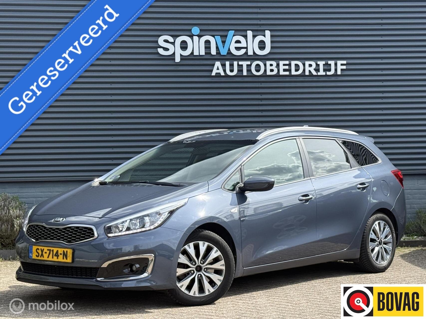 Kia cee'd Sportswagon 1.0 T-GDi ComfortPlusLine Navigator -, Auto's, Kia, Voorwielaandrijving, Gebruikt, Euro 6, Blauw