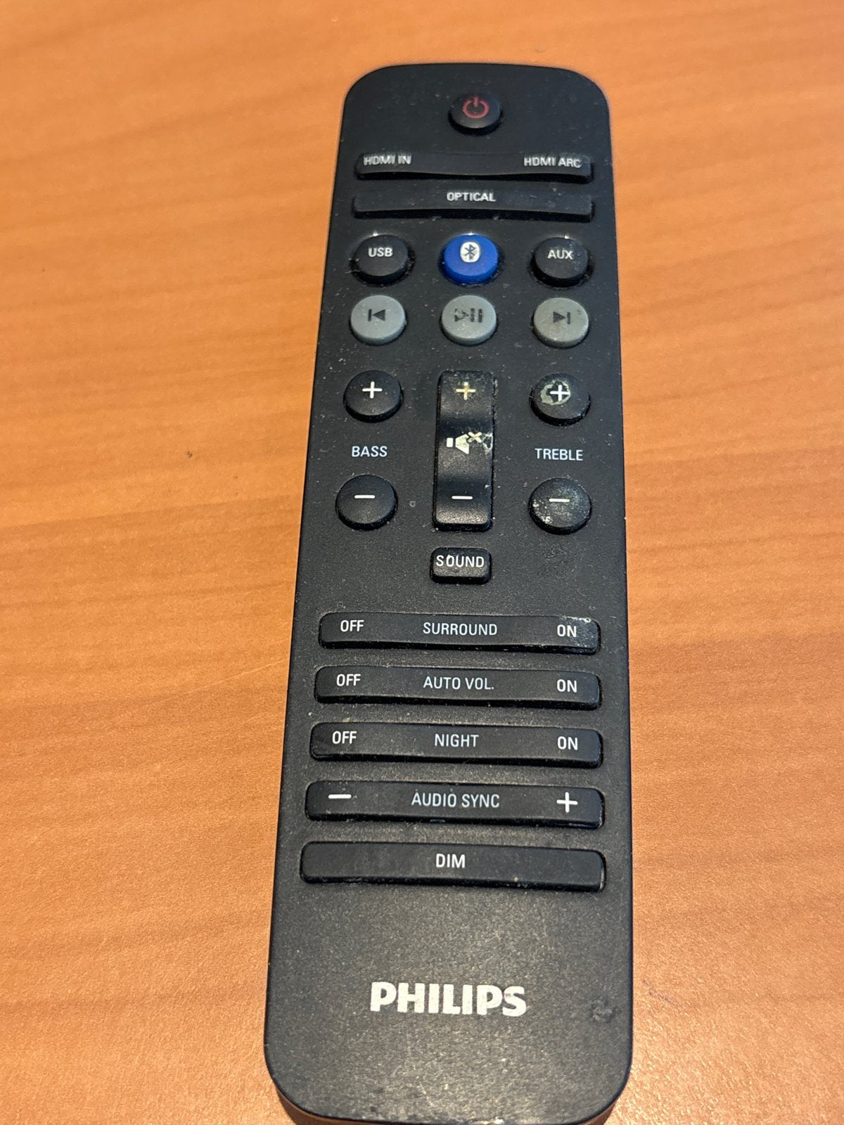Philips Afstandsbediening voor Soundbar/Home Cinema, Verzenden, Gebruikt, Origineel, Receiver of Versterker