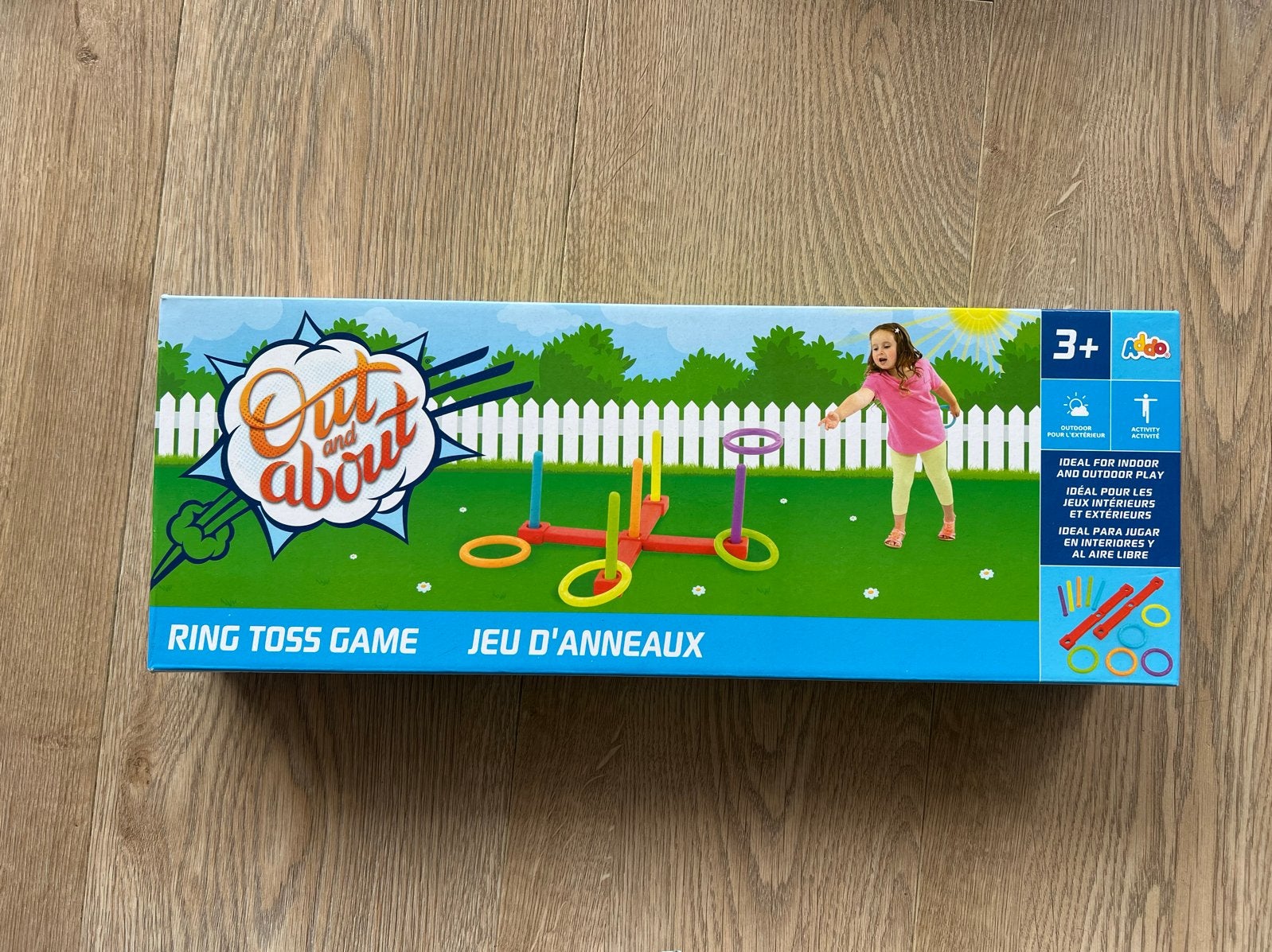 Ring Toss Game - Buitenspeelgoed voor Kinderen, Ophalen of Verzenden, Zo goed als nieuw