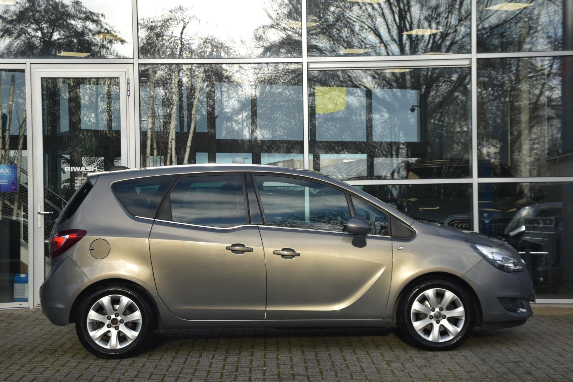 Opel Meriva 1.4 Turbo Blitz 1e Eigenaar Leder Pano Navi Crui, Voorwielaandrijving, Stof, Gebruikt, 4 cilinders