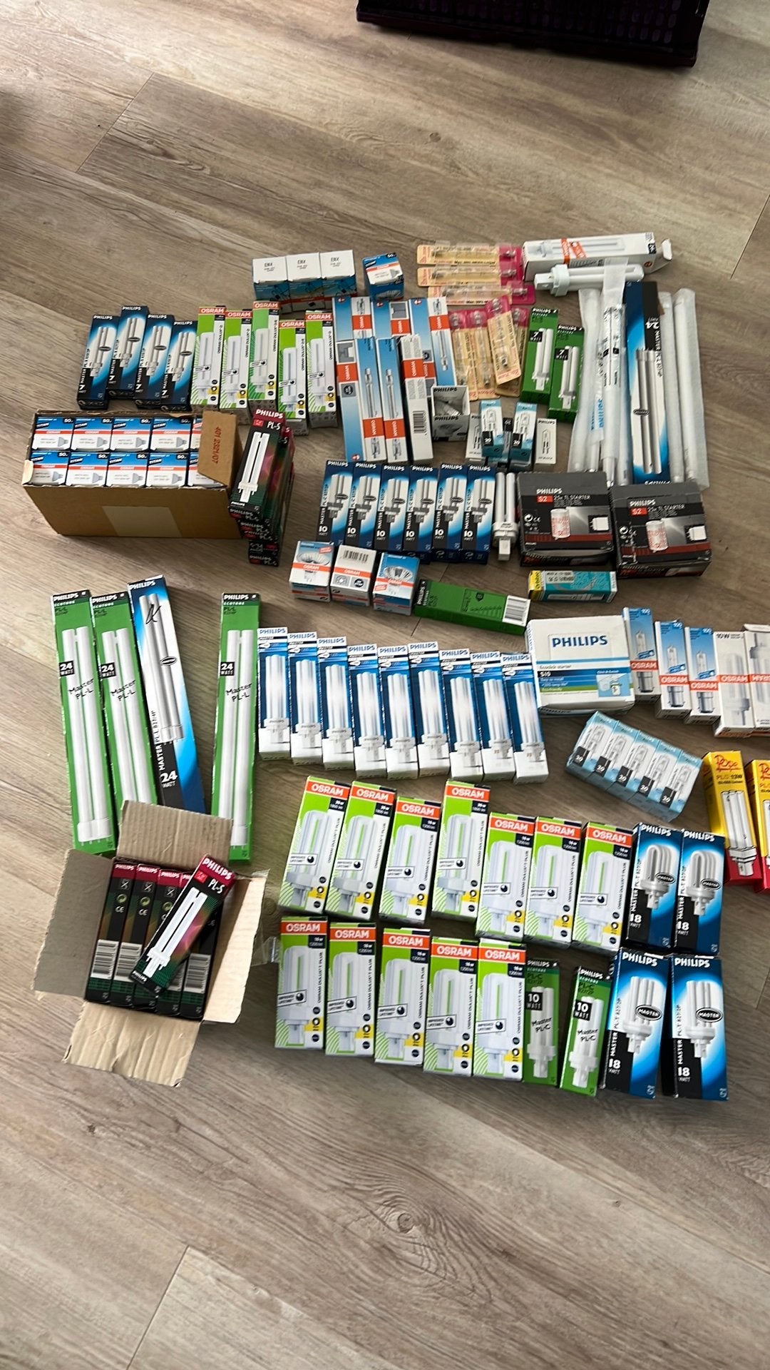 Partij lampen, Ophalen, Nieuw, E27 (groot), Led-lamp