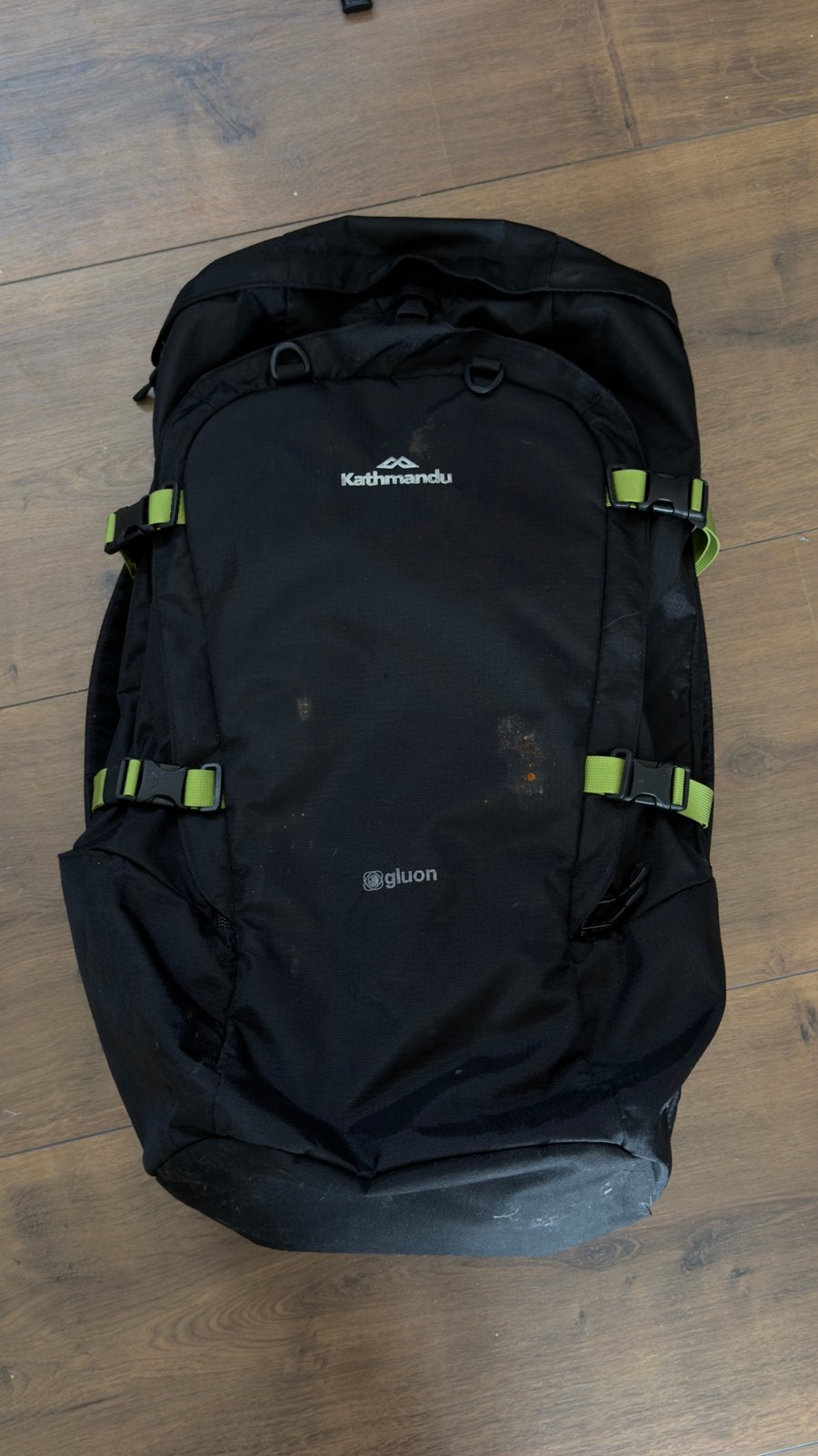 Kathmandu Entrada V2 65L backpack – zwart – reisrugzak, Sieraden, Tassen en Uiterlijk, Tassen | Rugtassen, 40 cm of meer, Gebruikt