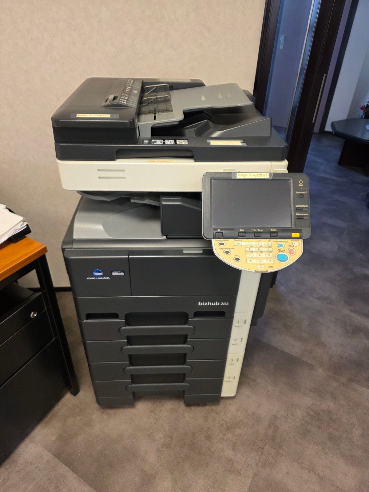 Konica Minolta bizhub 283 All-in-one Laserprinter, Computers en Software, Printers, Ophalen, Gebruikt, All-in-one, Konica Minolta