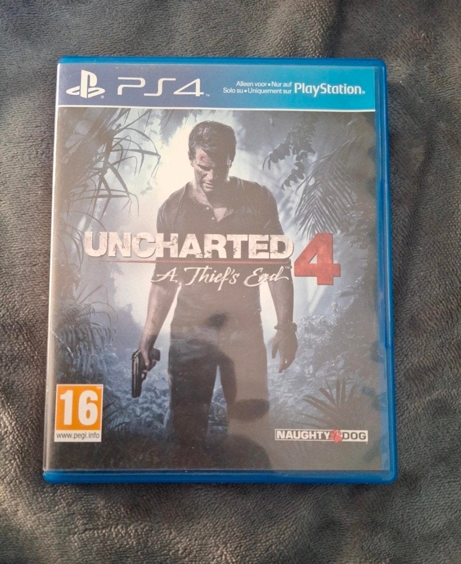 Uncharted 4: A Thief's End (PS4), Online, 1 speler, Zo goed als nieuw, Vanaf 16 jaar