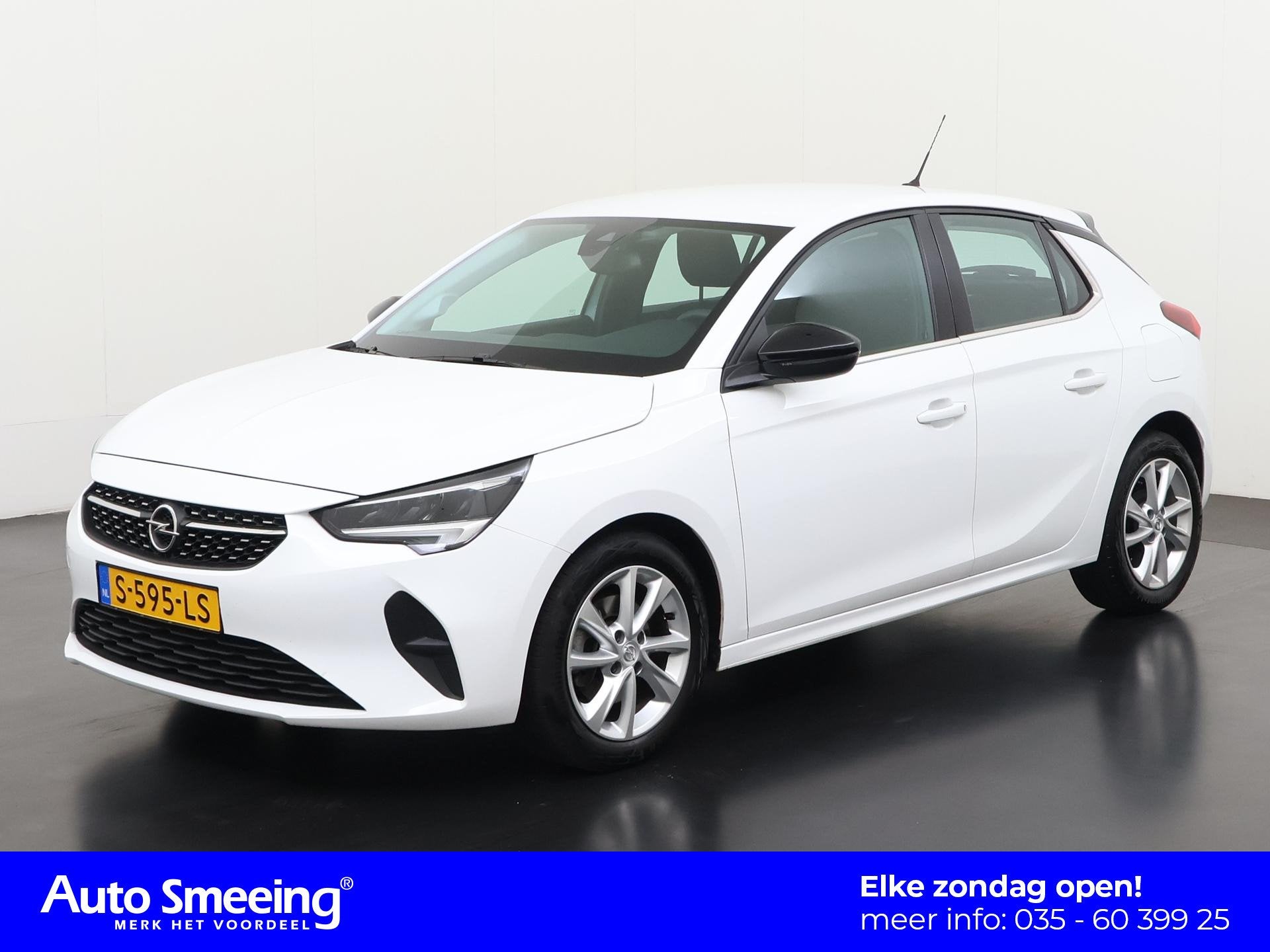 Opel Corsa 1.2 Elegance 101PK | Apple/Android Carplay | Digi, Voorwielaandrijving, Stof, Gebruikt, Handgeschakeld