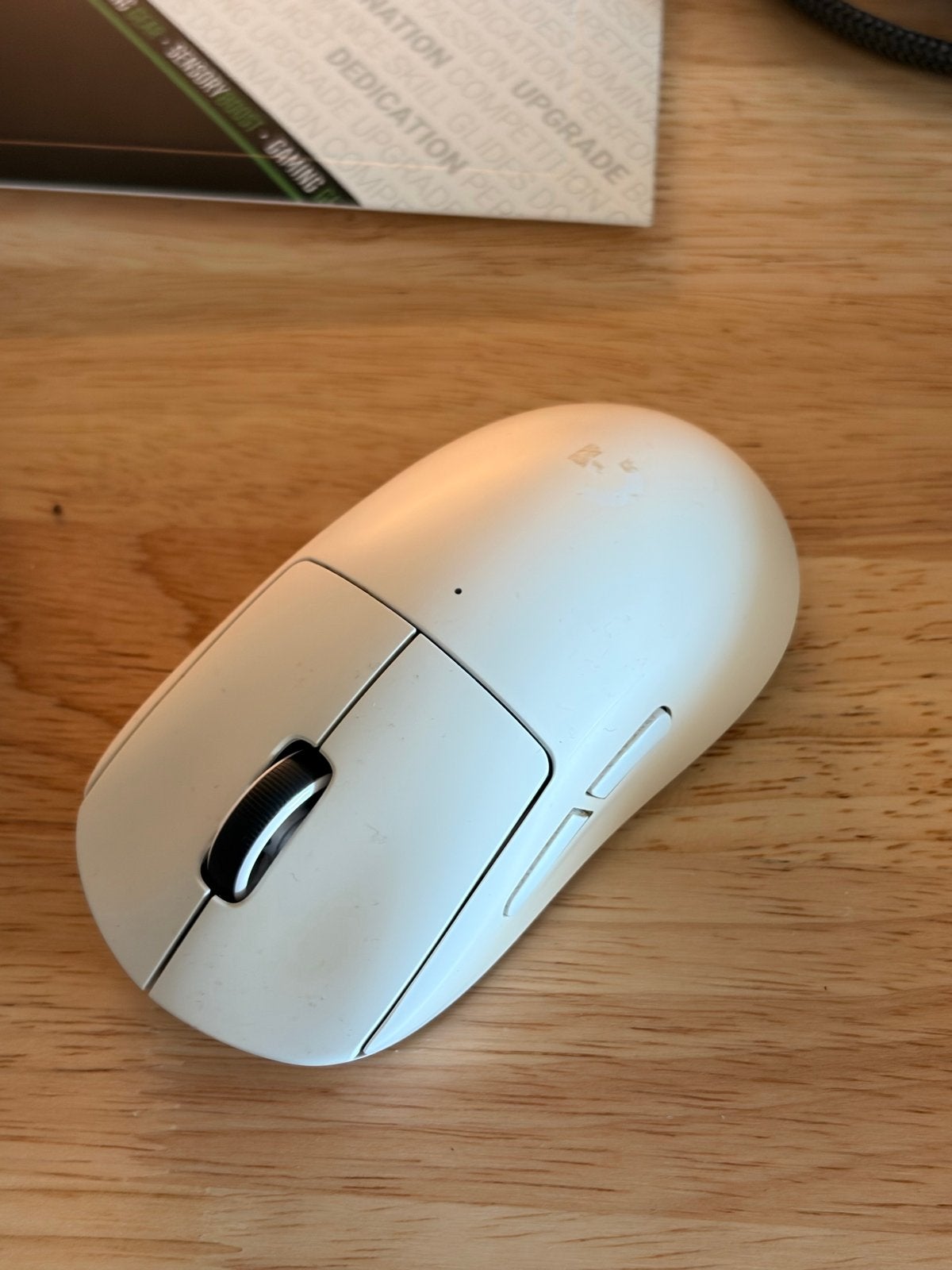 Logitech G Pro X Superlight Gaming Muis Wit, Computers en Software, Muizen, Muis, Gebruikt, Ergonomisch, Linkshandig