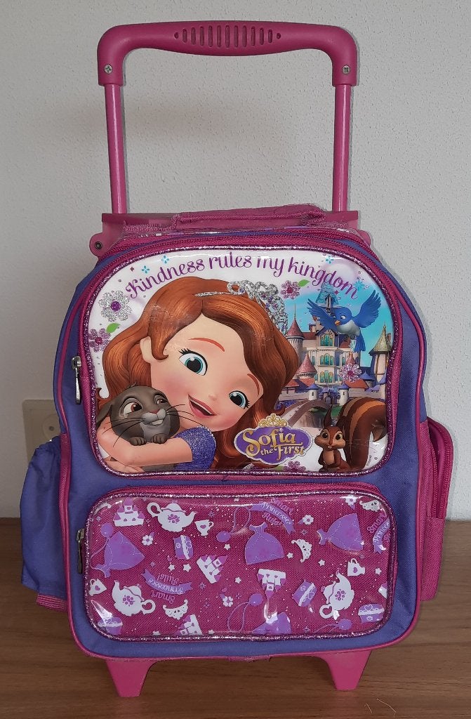 kinder koffer princess Sofia, Hard kunststof, Wieltjes, Minder dan 50 cm, Ophalen of Verzenden