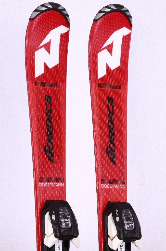 90; 100; 130 cm kinder ski's NORDICA DOBERMANN TEAM J RACE, Gebruikt, Verzenden, 100 tot 140 cm, Carve