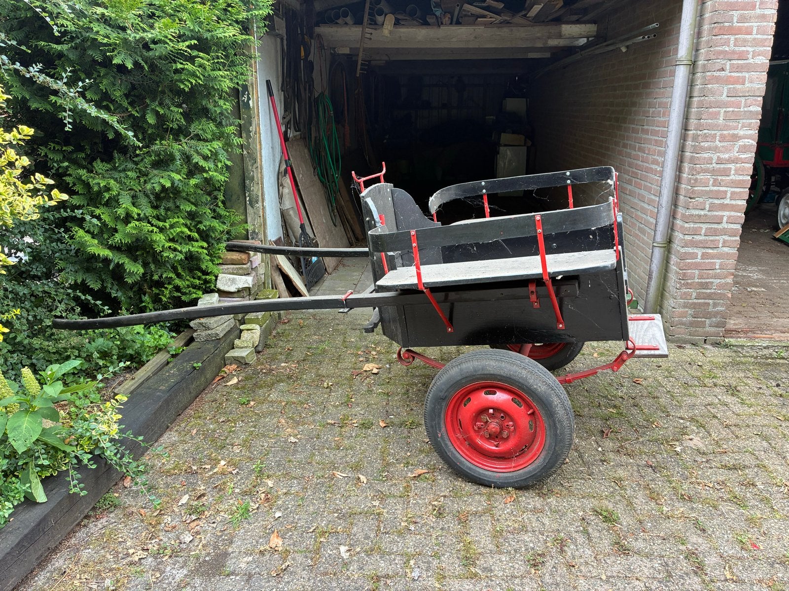 Sulky Paard of pony kar schuurvondst, Ophalen, Gebruikt